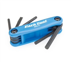 Park Tool Fold-up Hex Wrench and Screwdriver Set AWS9C