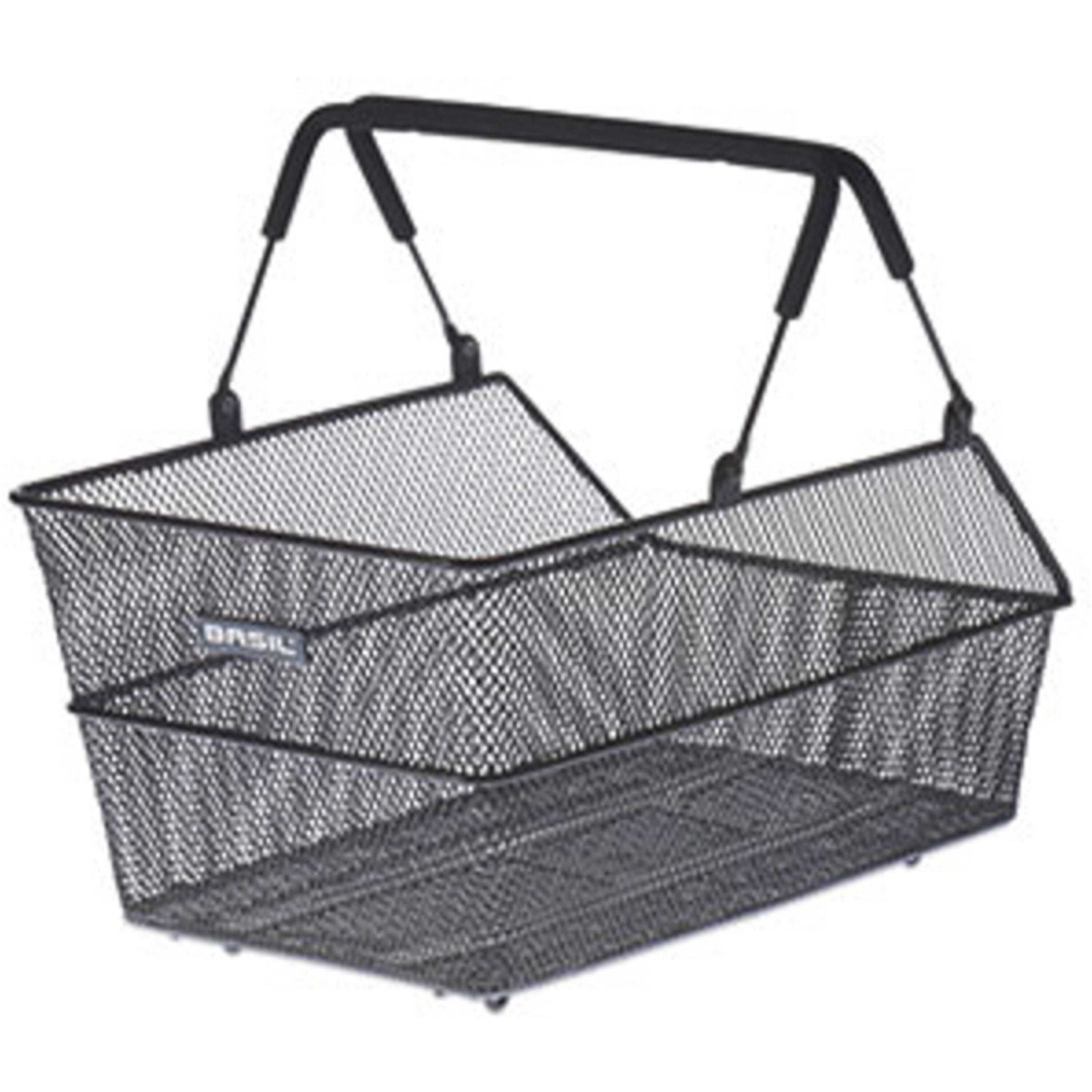 Cento S Rear Bicycle Basket Multi, black