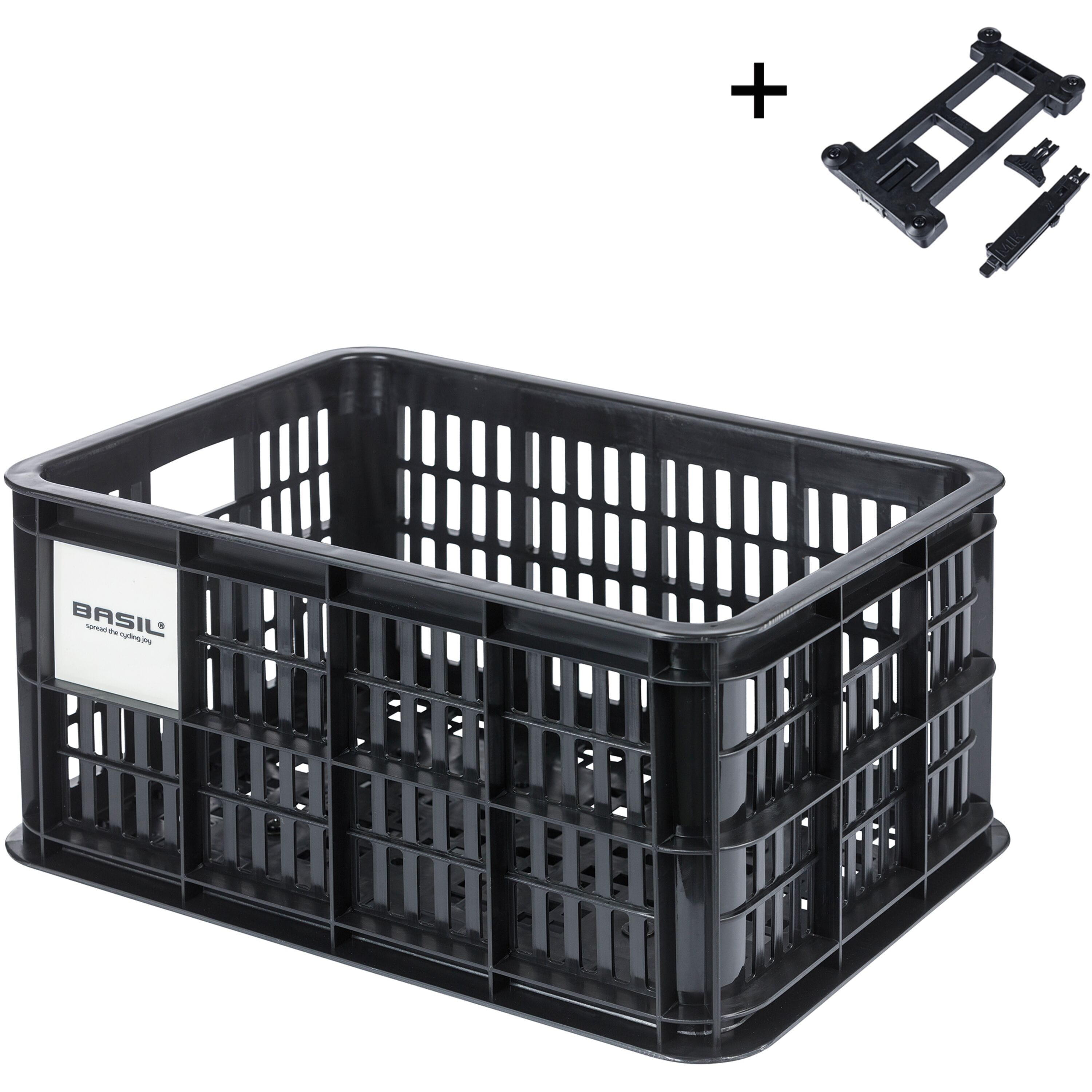Bicycle Crate MIK Small 17.5L recycled synthetic b
