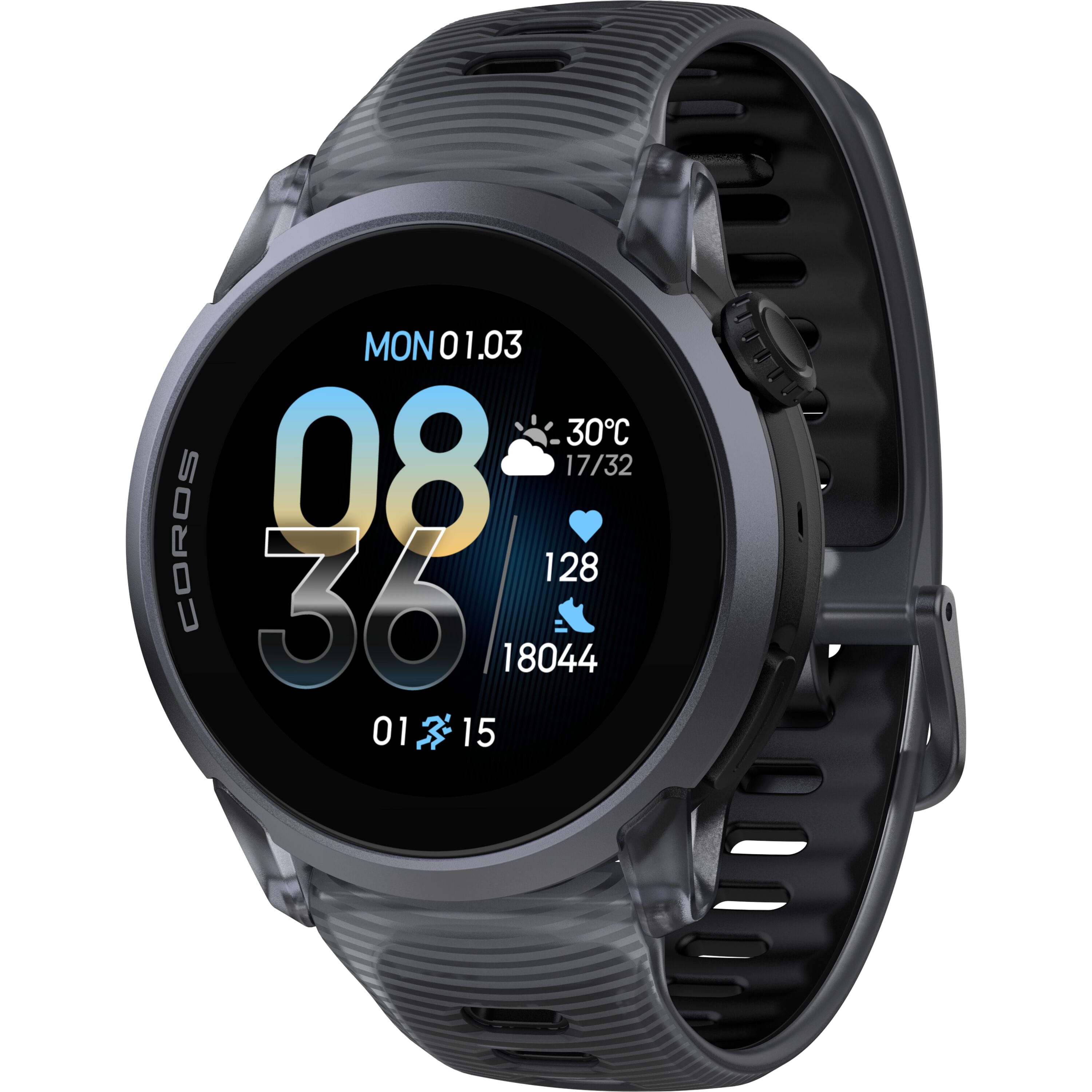 PACE 4 GPS Sport Watch Black Crystal
