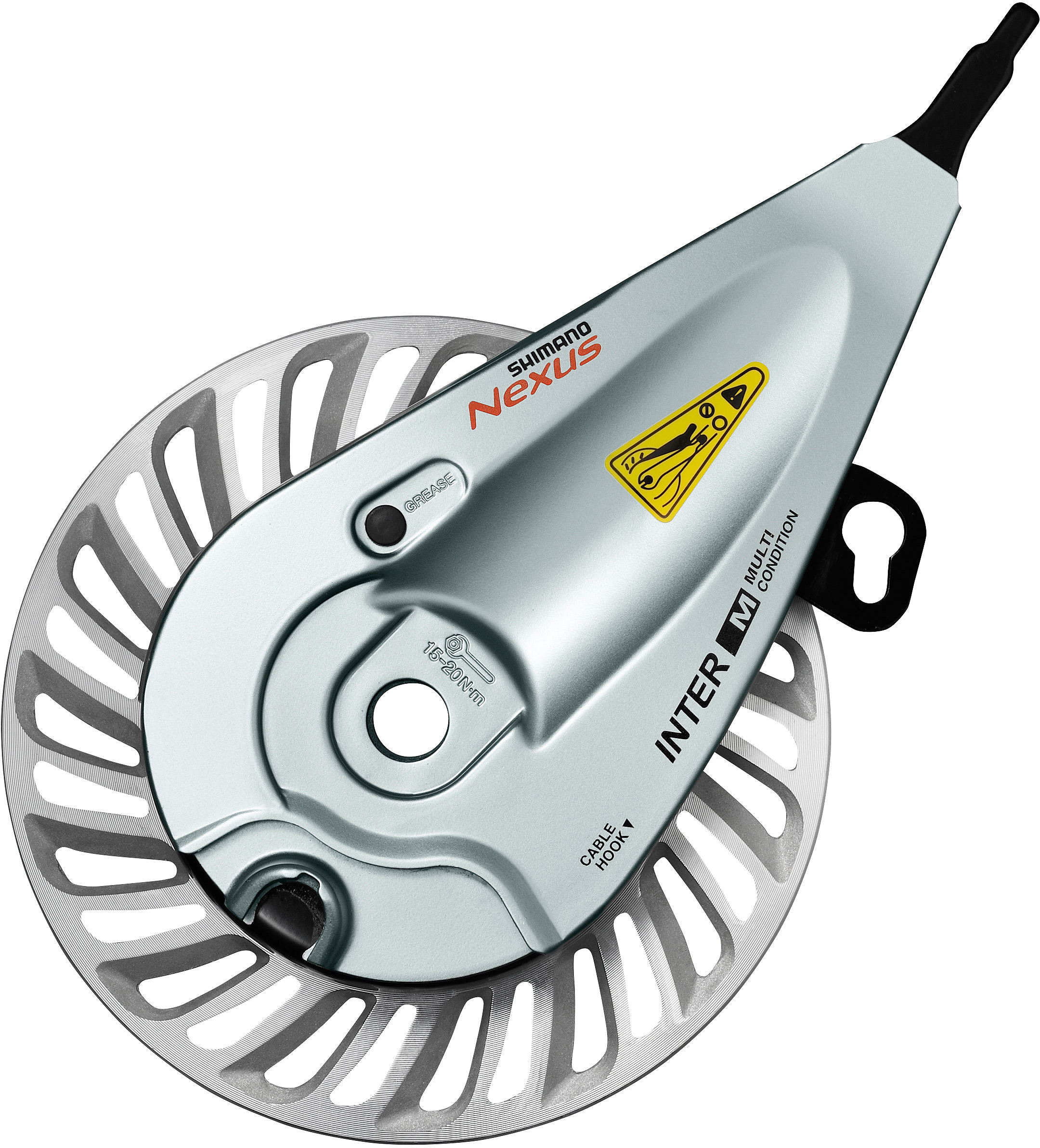 BR-C6001-F-DX front roller brake, with M10 x 4 mm 