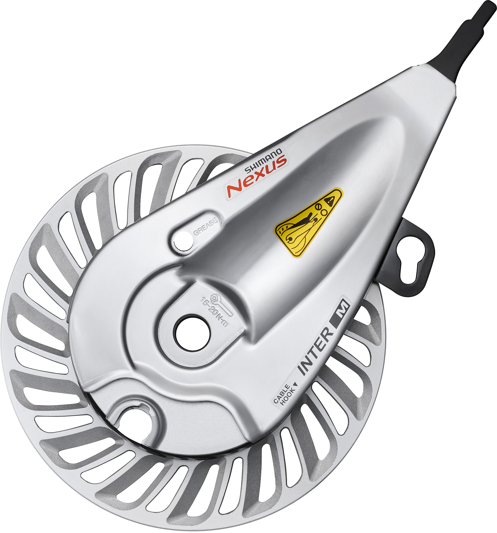 BR-C6001-F-DX front roller brake, with M9 x 3.5 mm