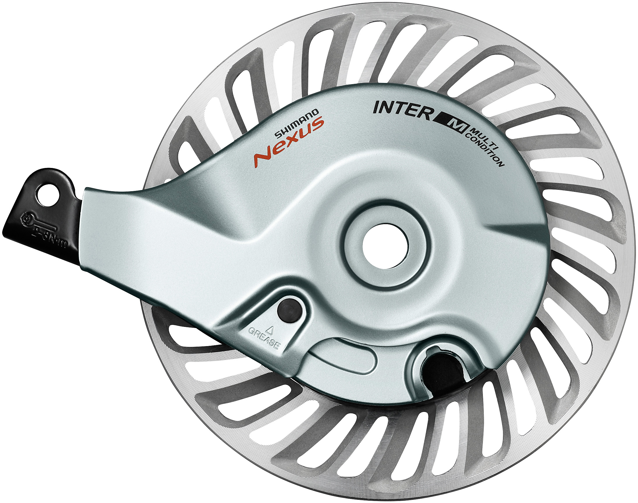 BR-C6001-R-DX rear roller brake, with 3/8 x 8.2 mm