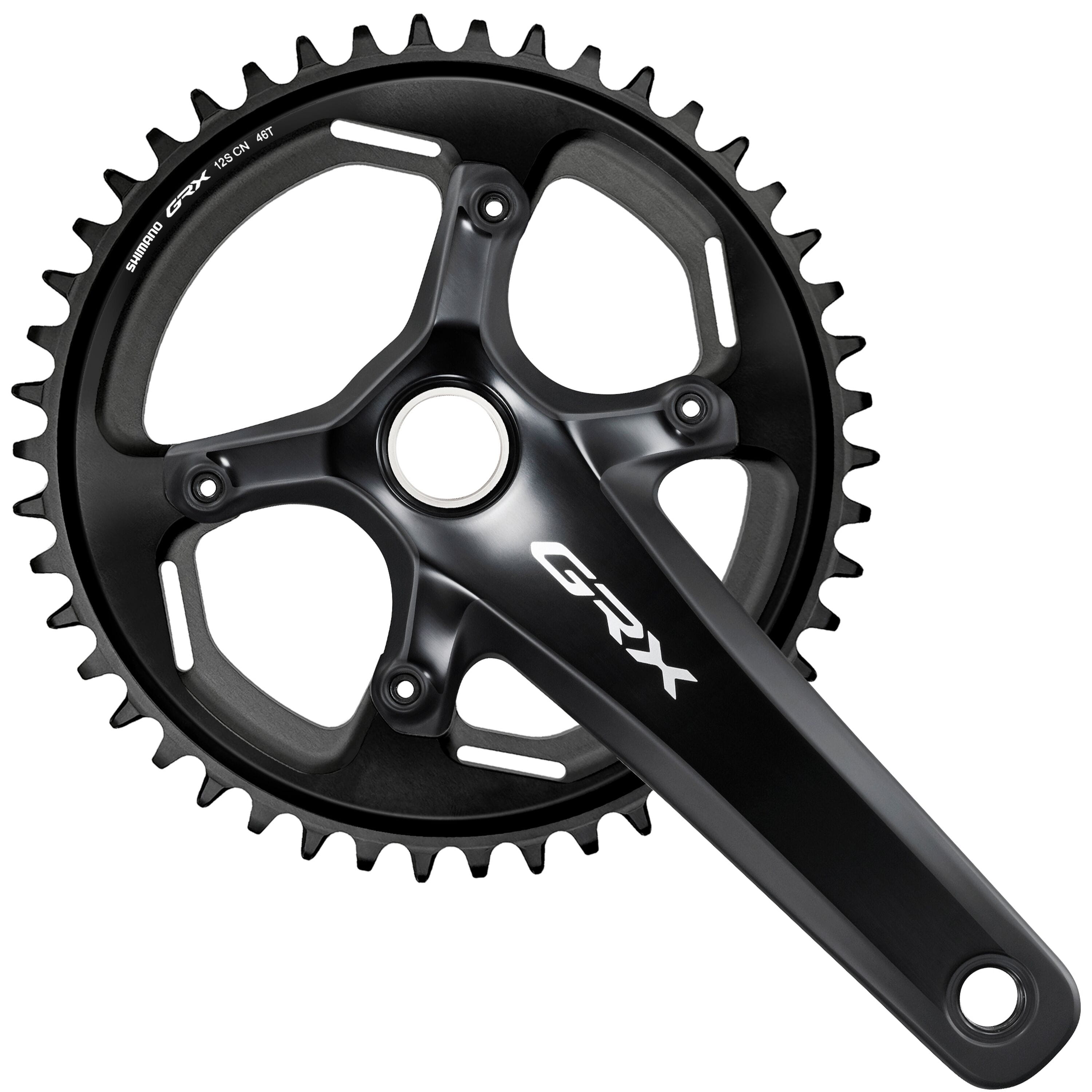 FC-RX820 GRX chainset 46T, single, 12-speed, Hollo