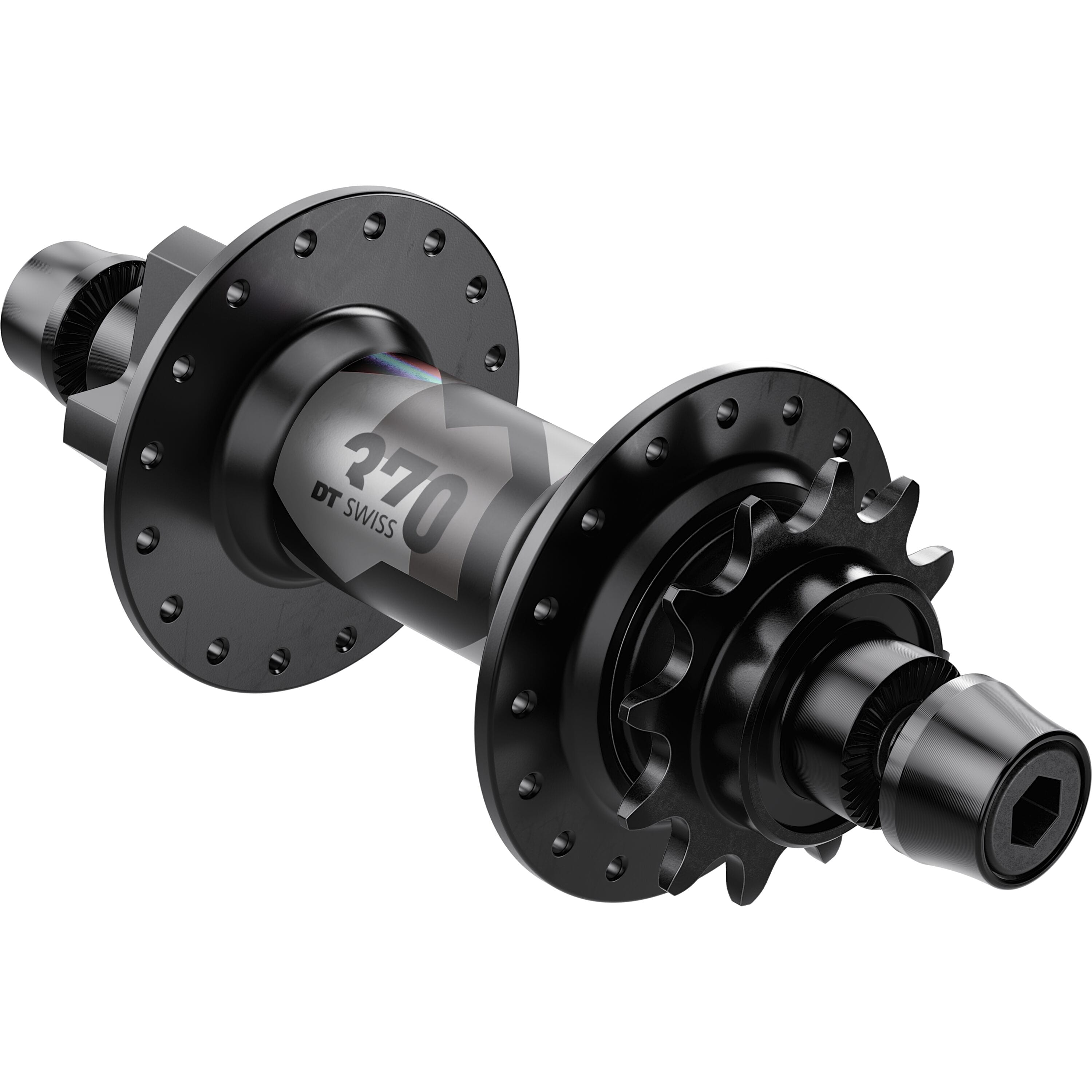 370 Classic rear disc 6 bolt 135 x 10 mm, Singlesp