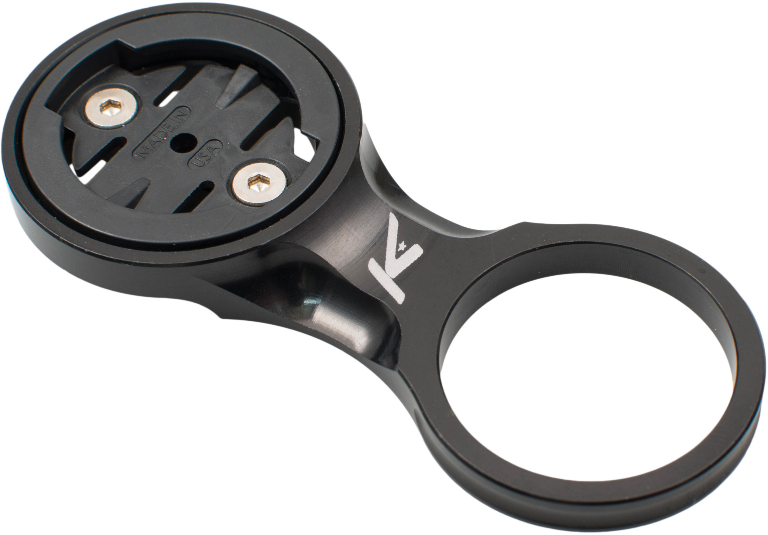 Garmin Stem Mount, Fixed Garmin Edge, Black Anodis