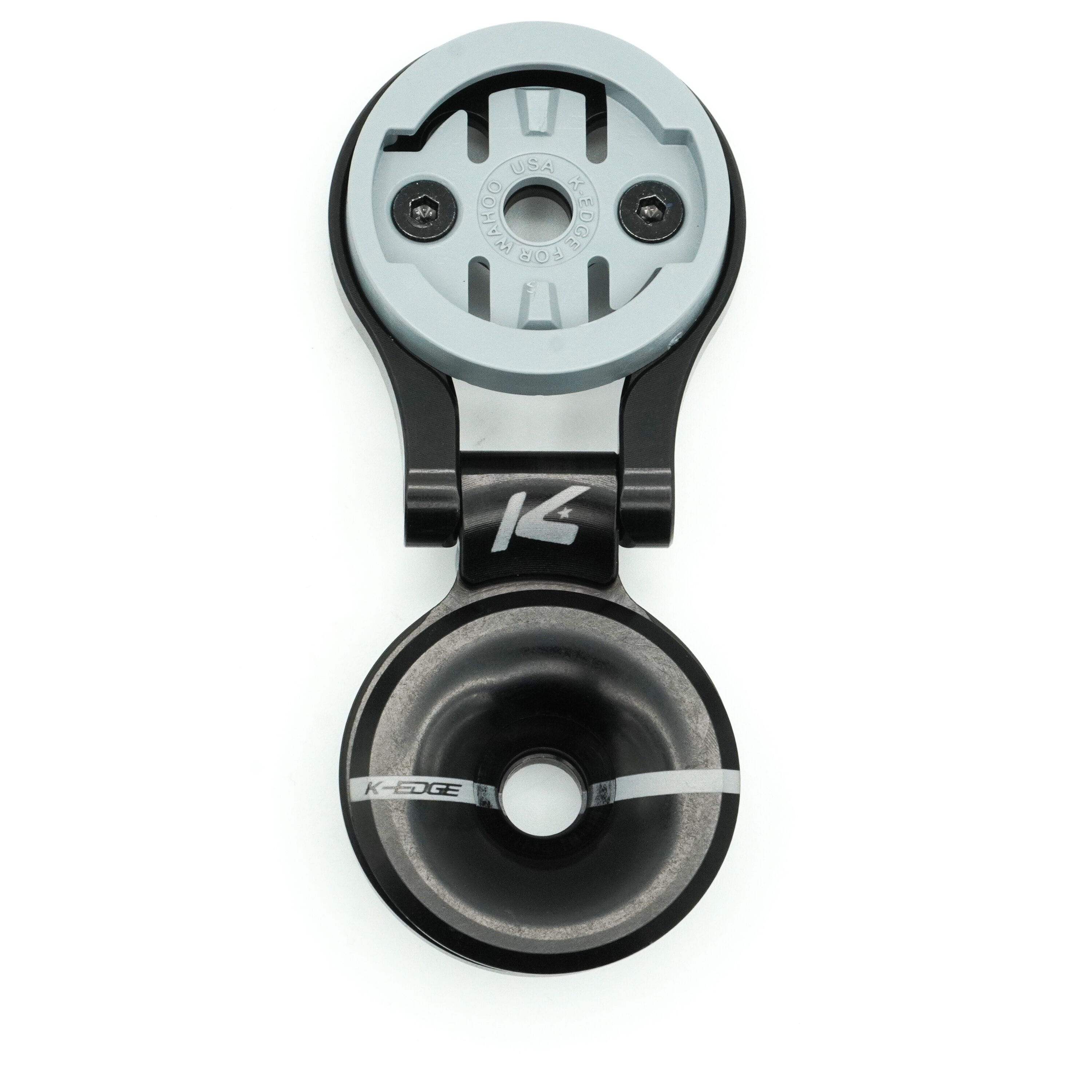 Wahoo Race Stem Mount, with Top Cap, Adjustable, B