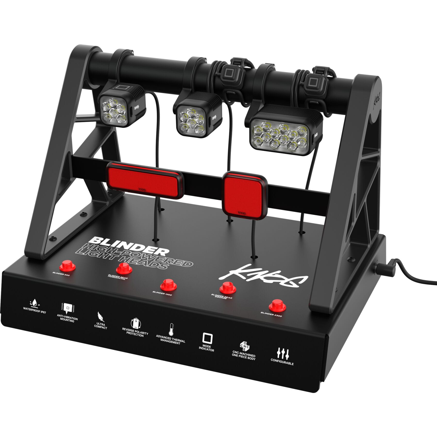 Blinder E Bike Light Powered Global POS