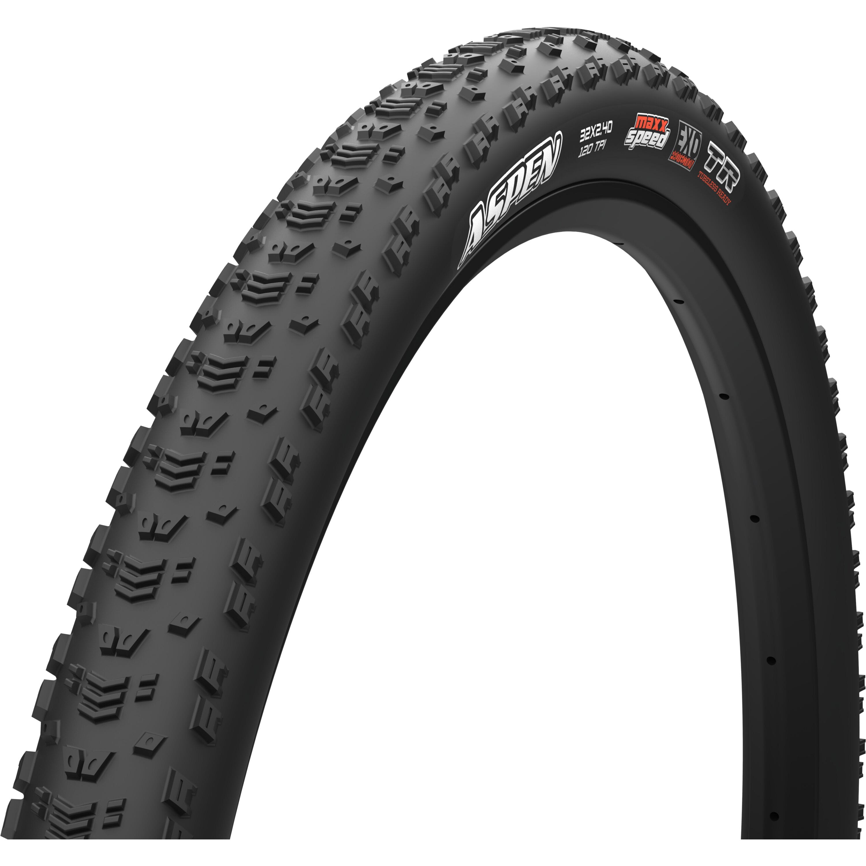 Aspen 32 x 2.40 120 TPI Folding MaxxSpeed EXO Tube
