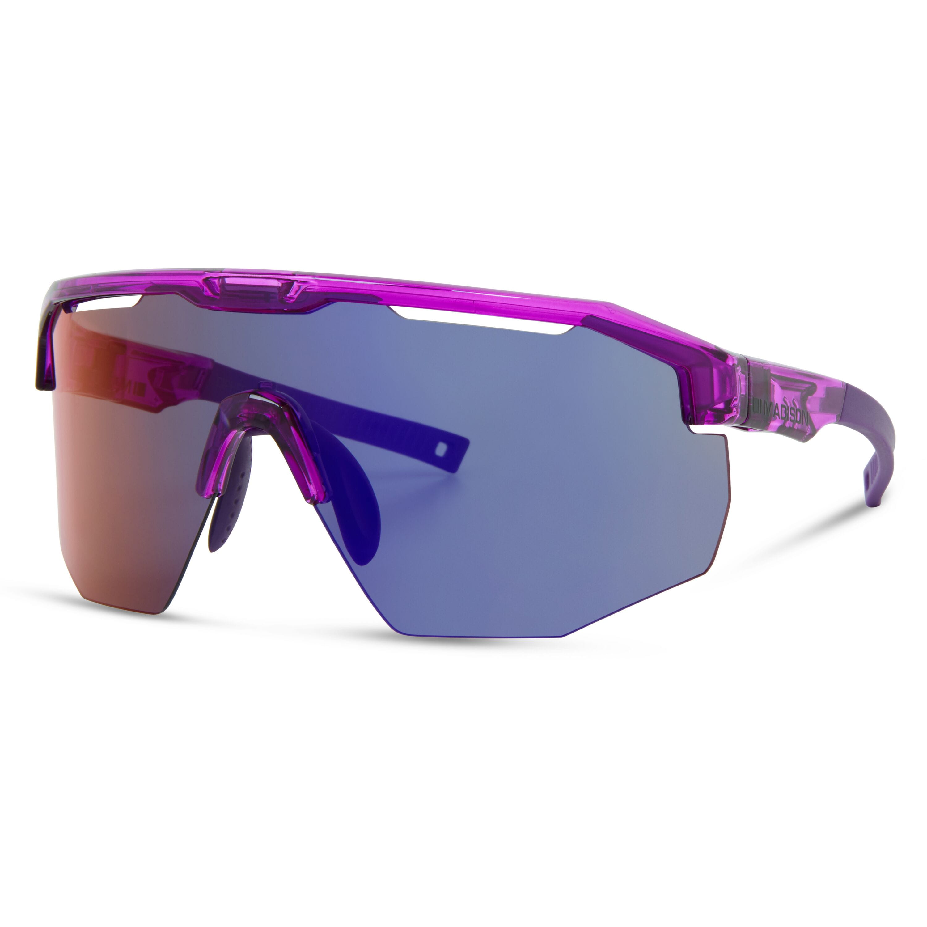Cipher Crystal Gloss Purple Sunglasses - Purple Mi