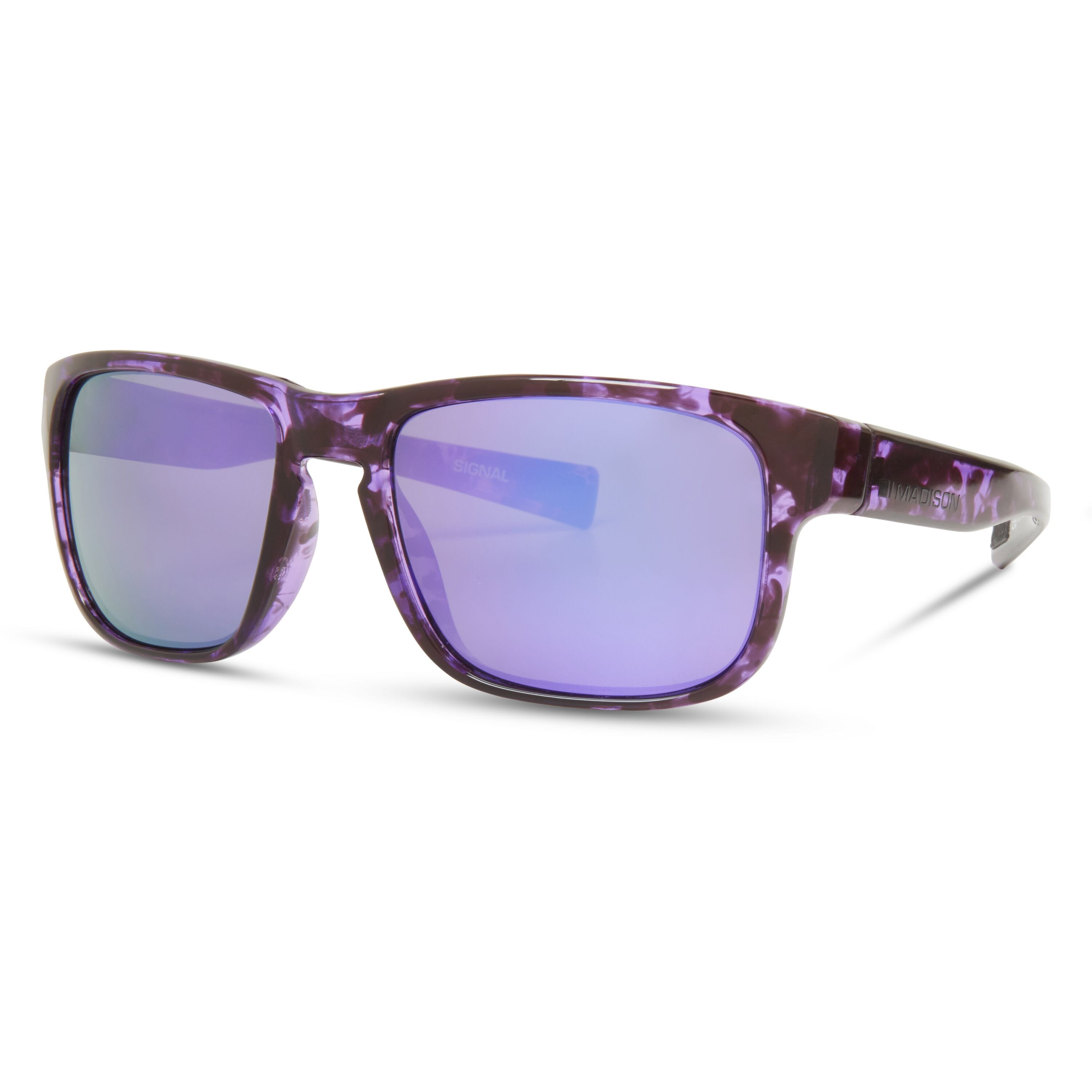 Signal Crystal Tortoise Shell Sunglasses  - Purple