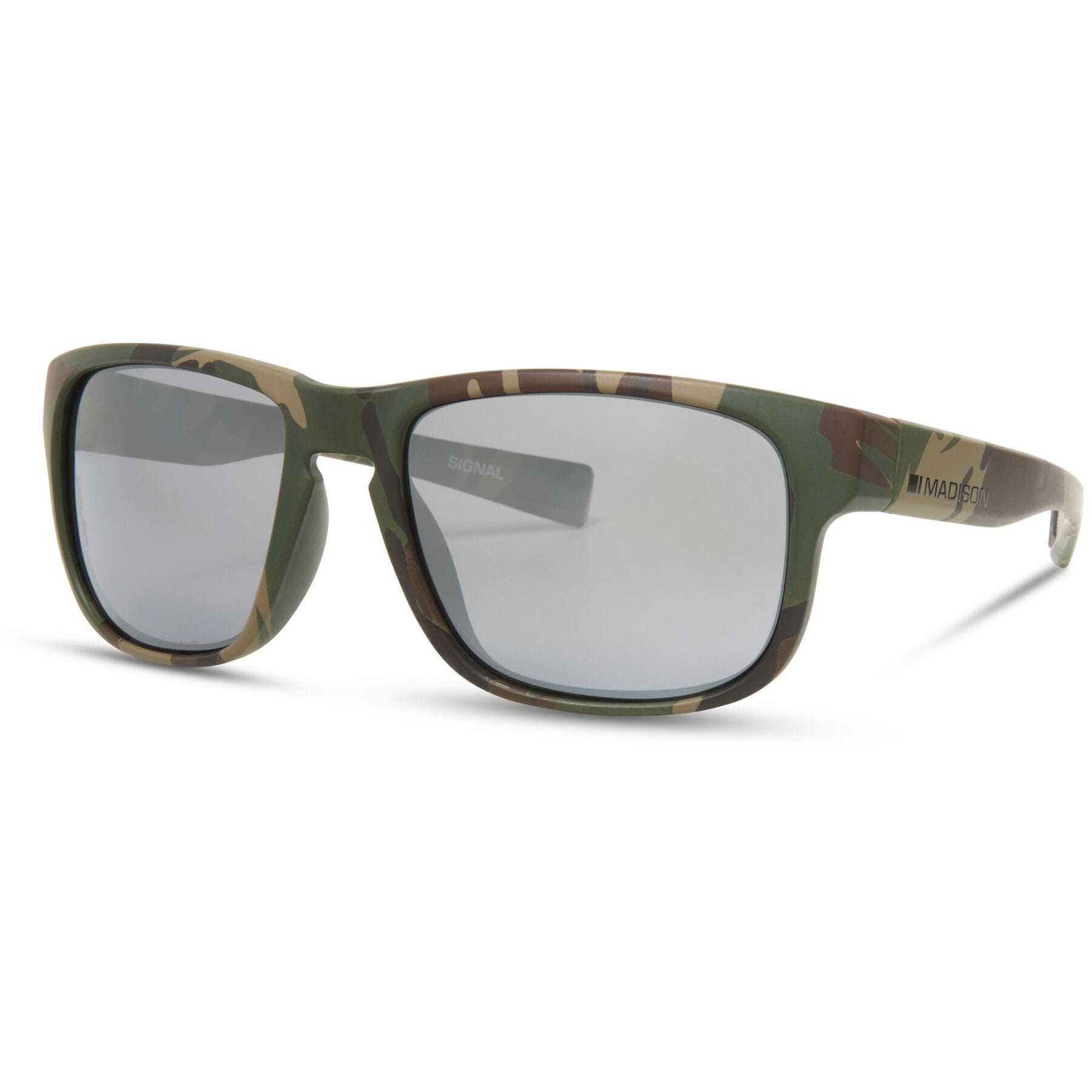 Signal Camo Sunglasses- 3 Polarised Lens Pack-Silv