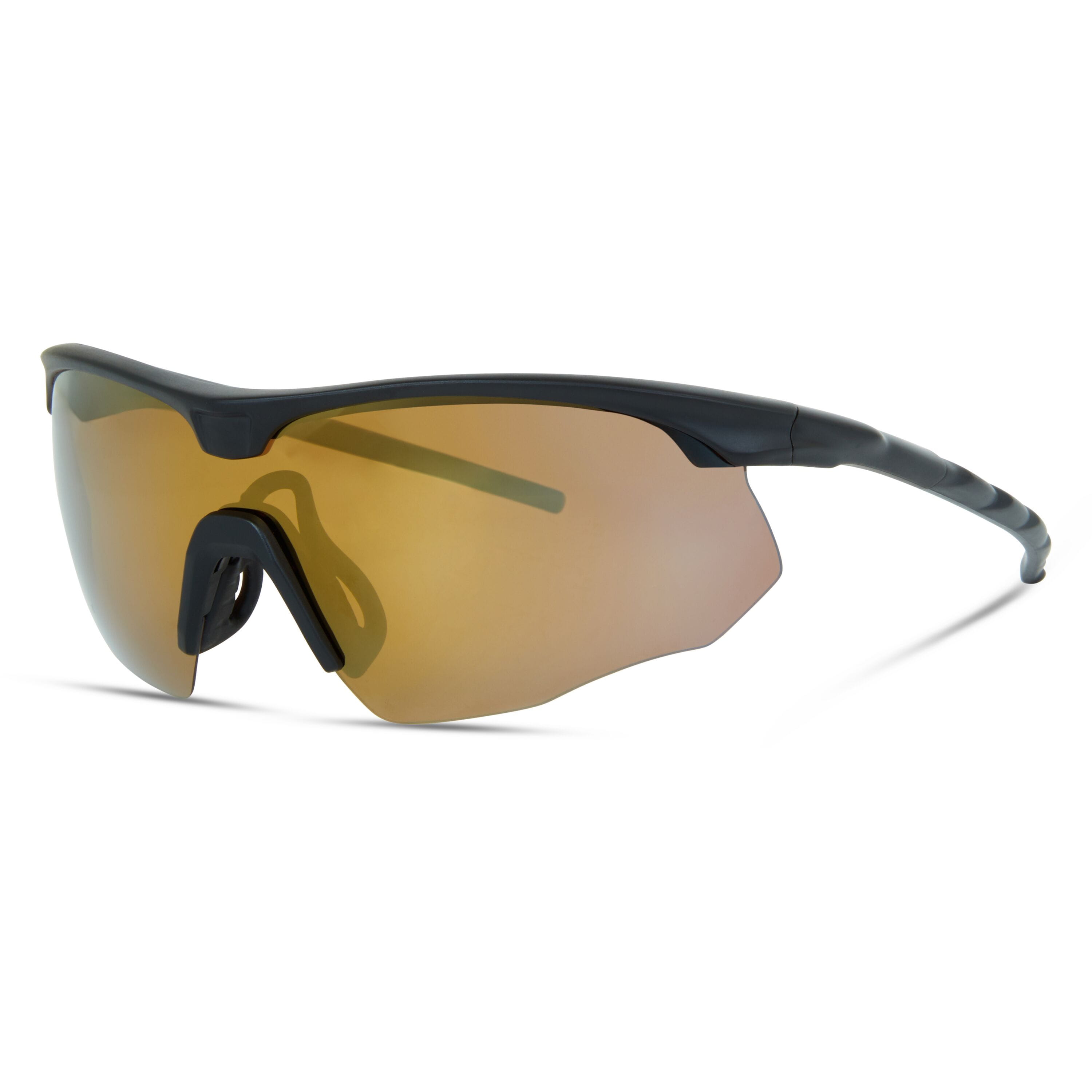 Shields Matt Black Sunglasses -  Polarised Brown M
