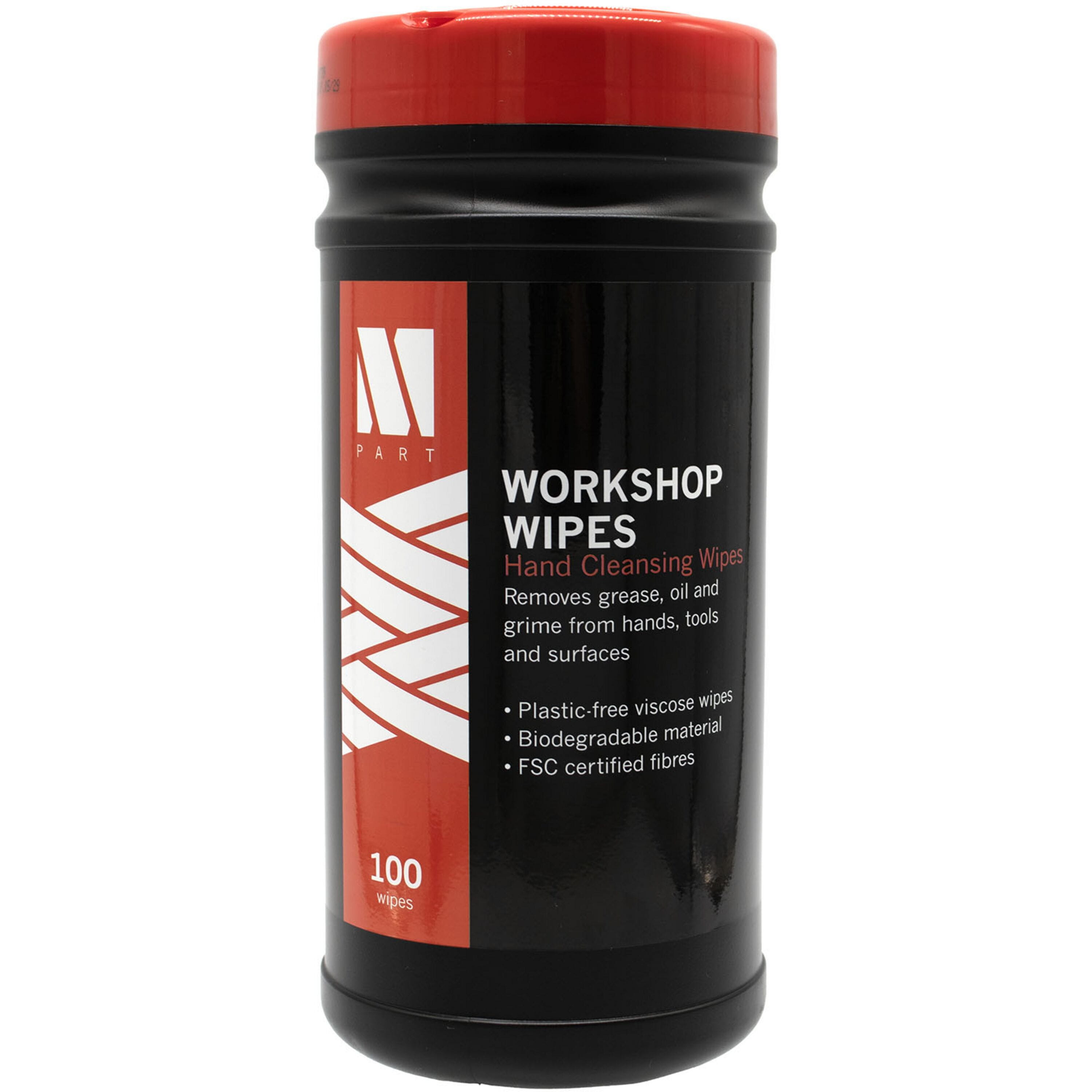 Workshop Biodegradable Wipes x 100