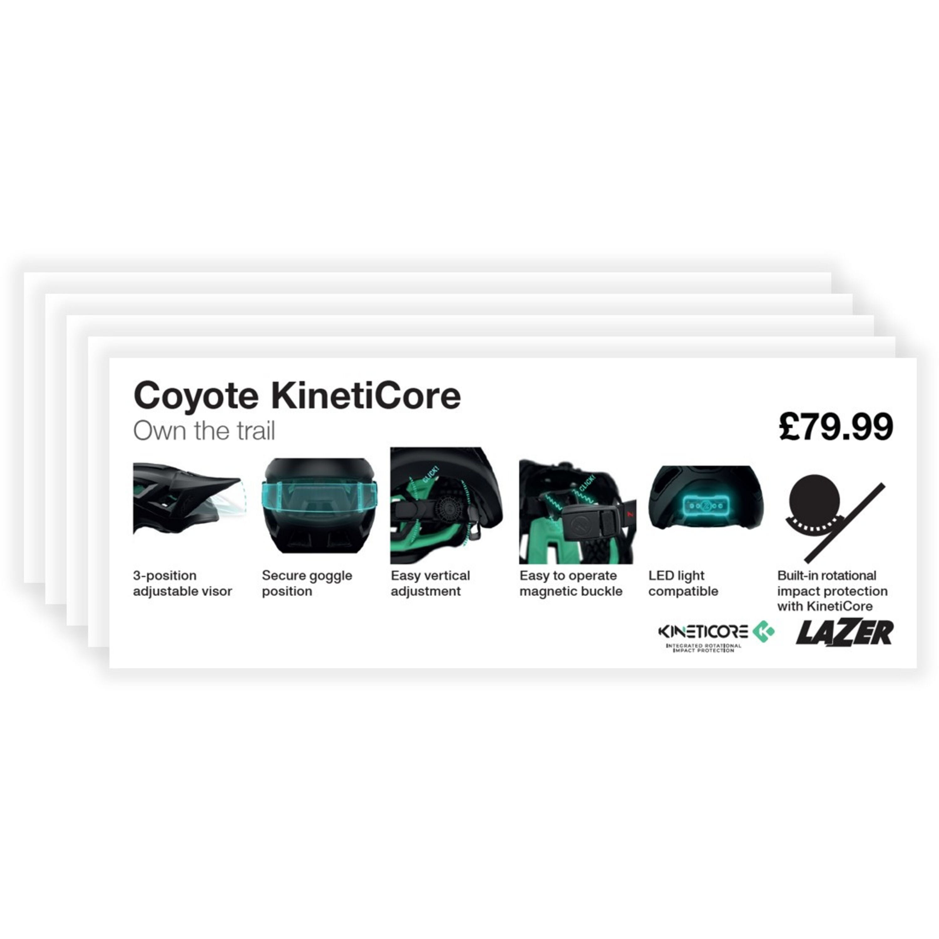 KC Talker Card Coyote Pack of 5
