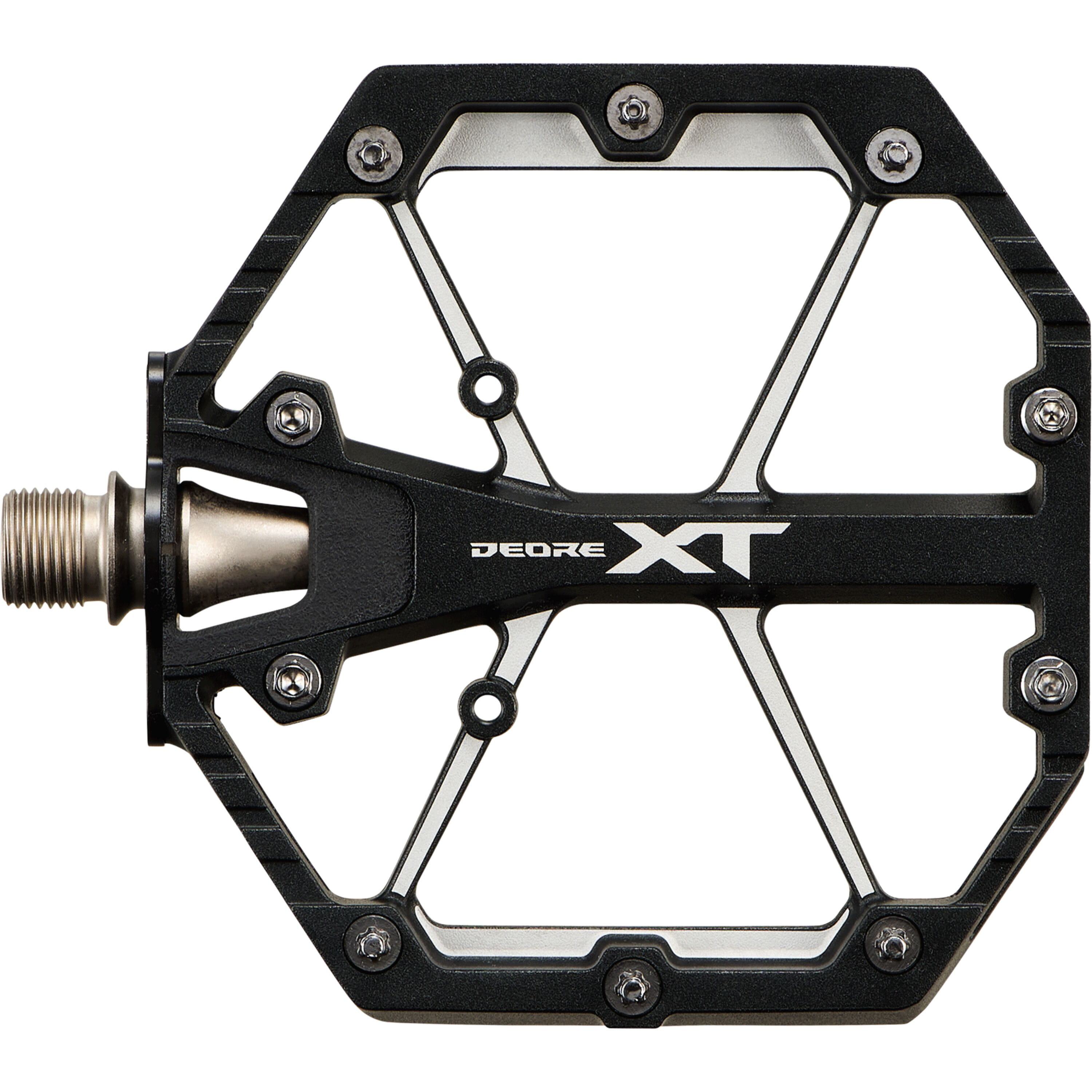 PD-M8240 Deore XT MTB flat pedals, black