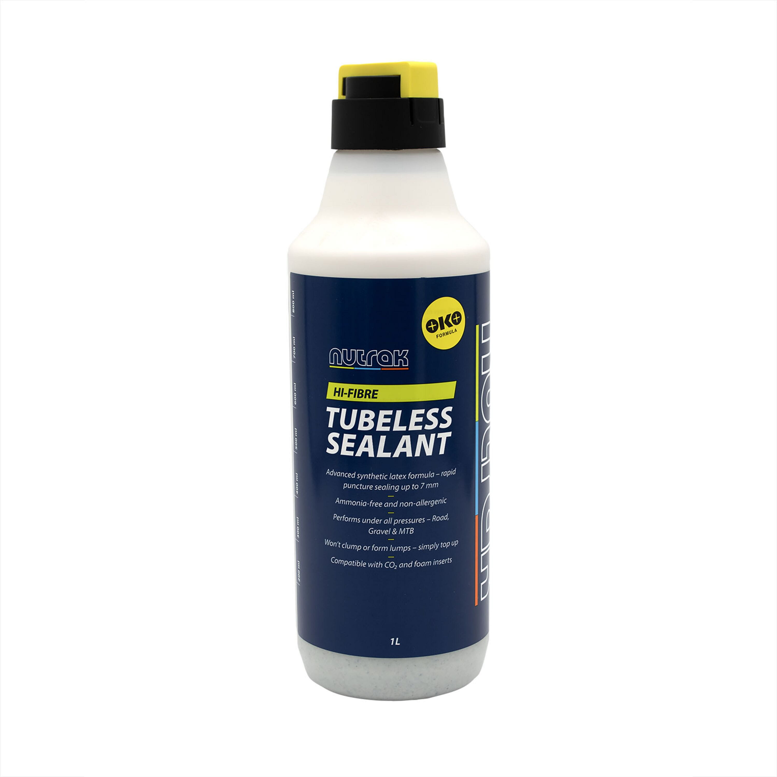 tubeless tyres sealant hi fibre 1l
