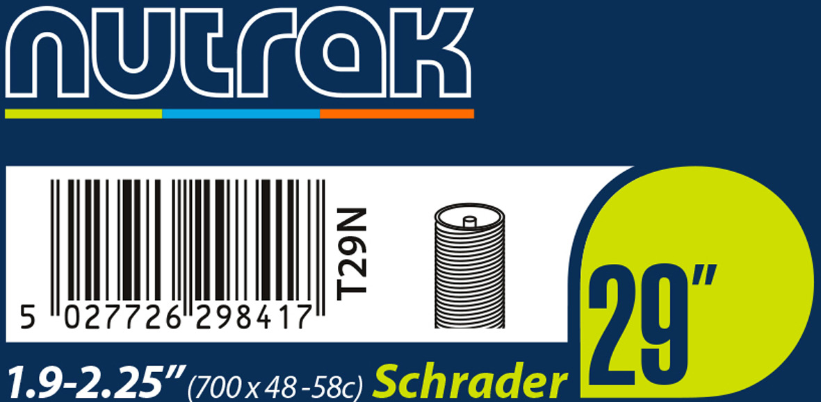 29 X 1.9 - 2.25 inch Schrader inner tube