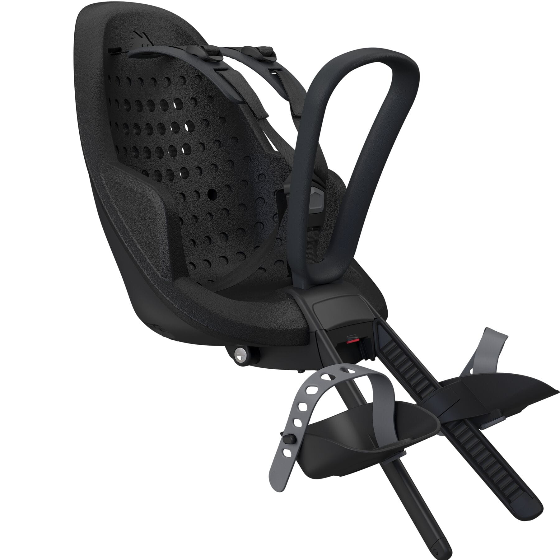 Yepp 2 Mini front seat, stem mount, Black