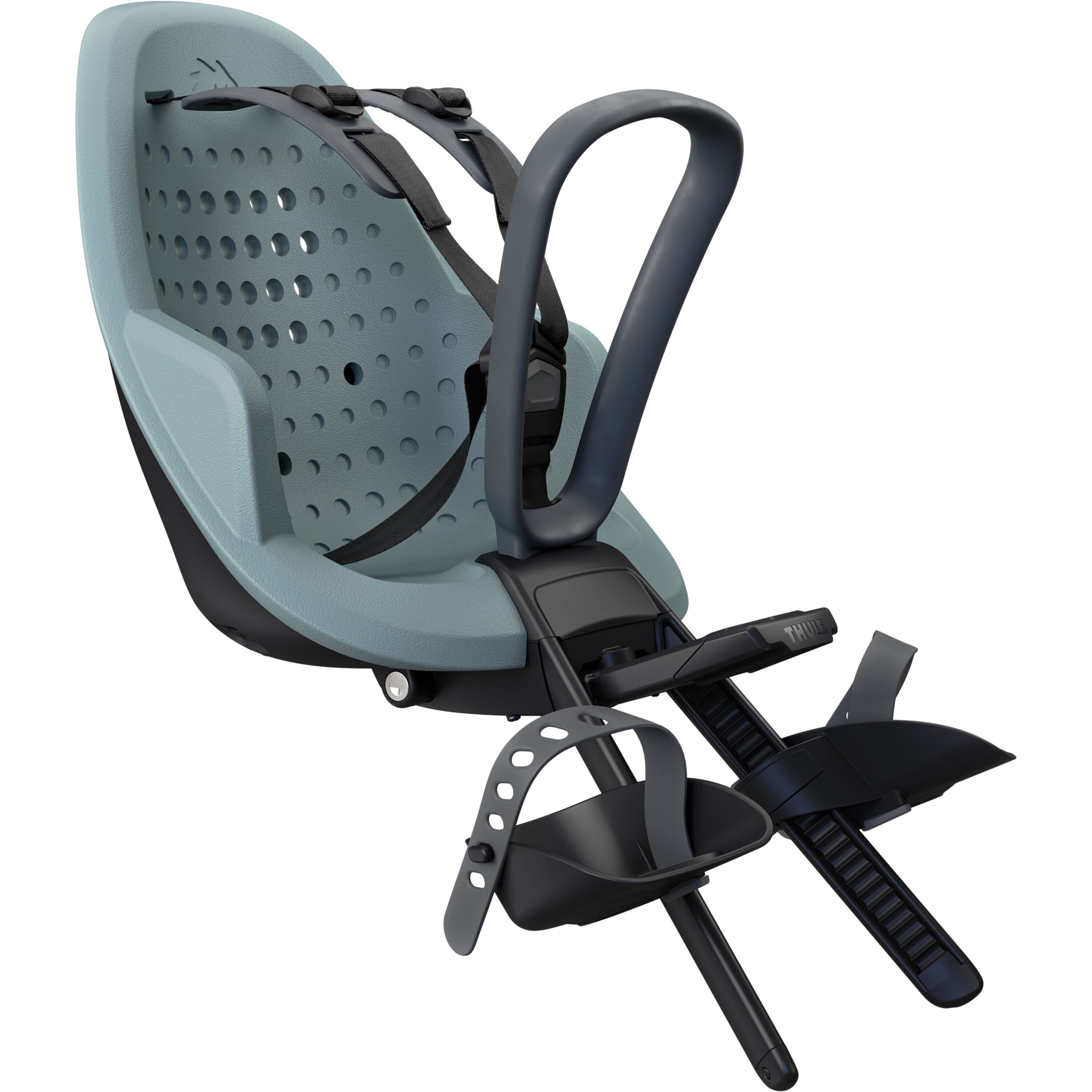 Yepp 2 Mini front seat, stem mount, Mid Blue