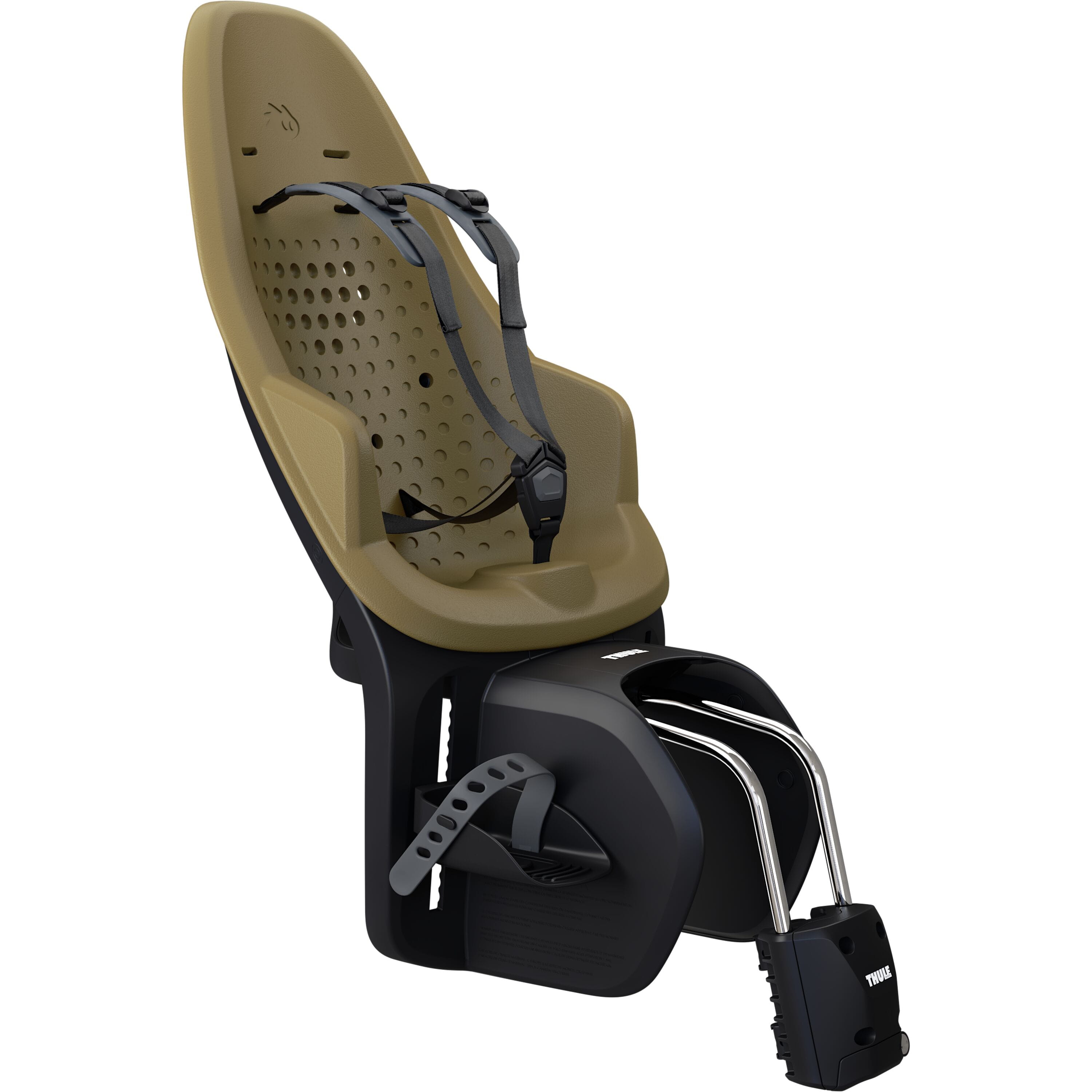 Yepp 2 Maxi Rear Seat, Frame Mount, Nutria Green