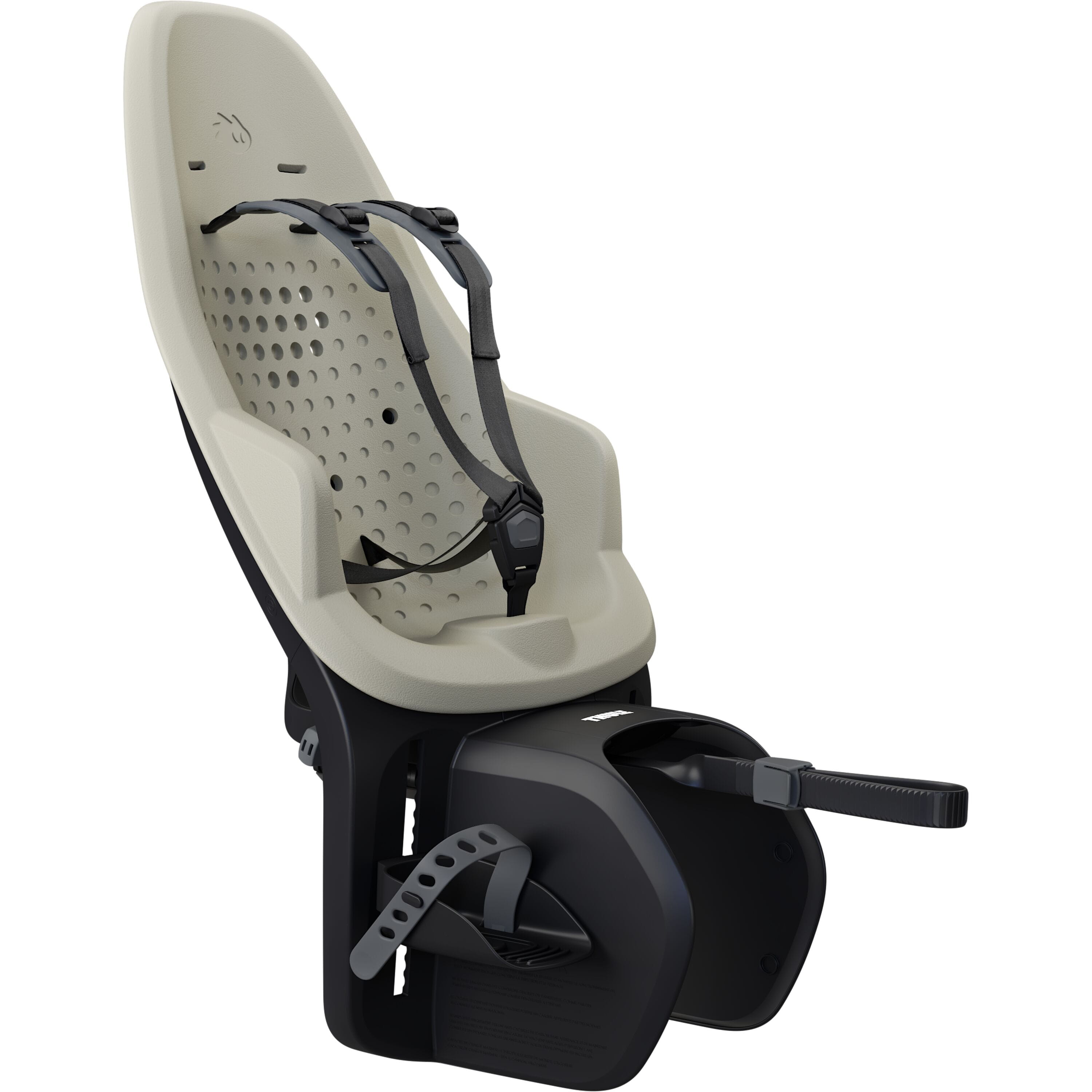 Yepp 2 Maxi rear seat, rack mount, Soft Sand