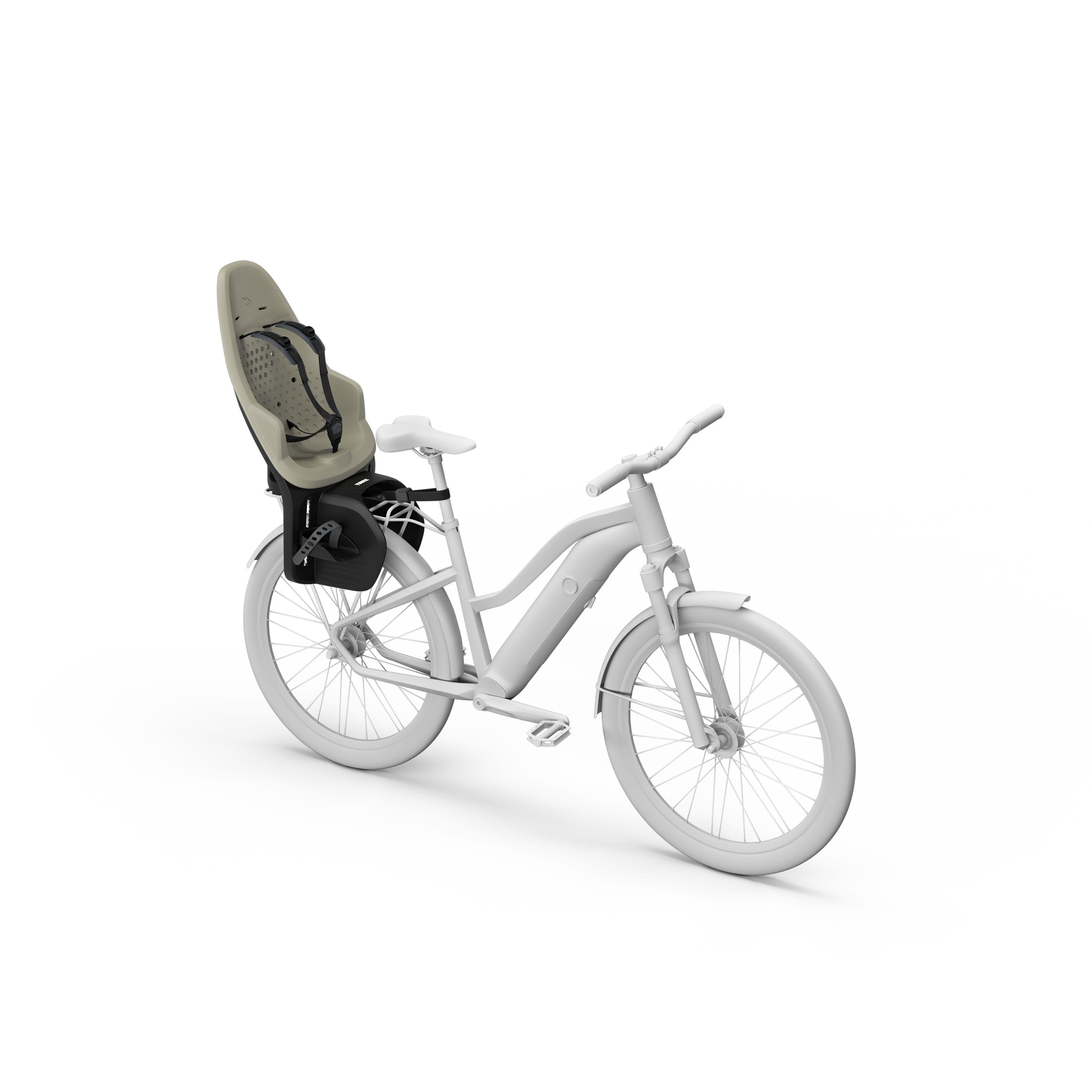 Yepp 2 Maxi Rack Mounted Childseat MIK HD Soft San