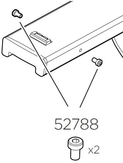 Yepp Maxi outside screws x 2
