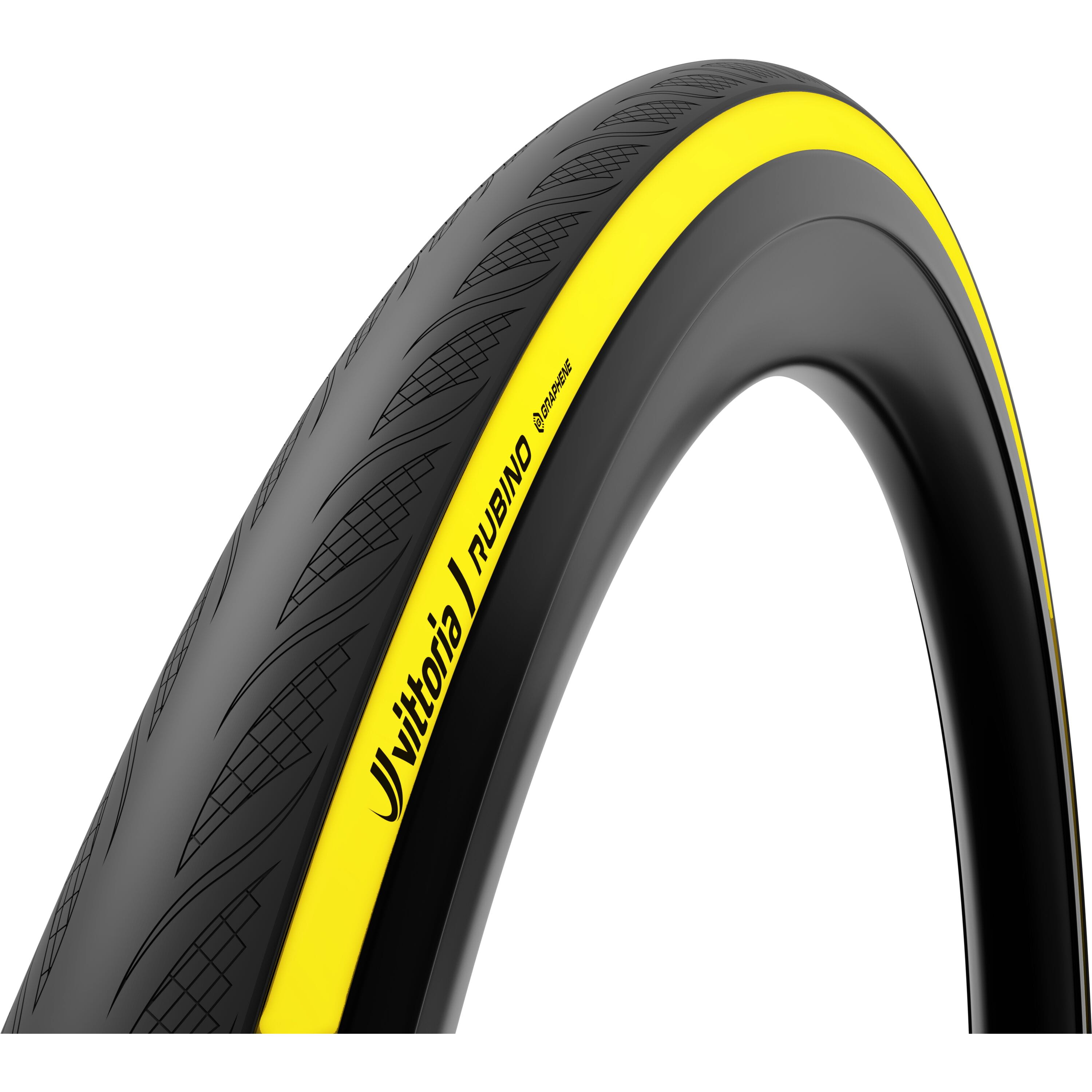 Rubino V 700x28c Fold Black Yellow G2.0 Tyre