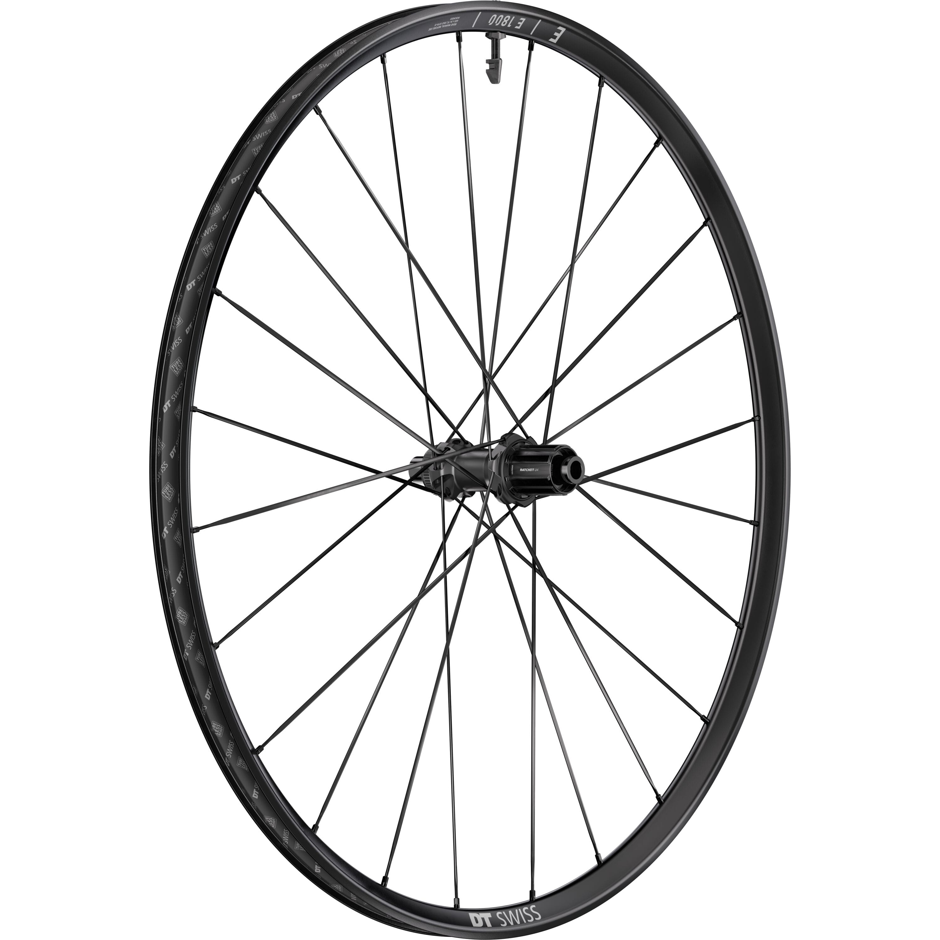 E 1800 SPLINE disc brake wheel, clincher 23 x 24 m
