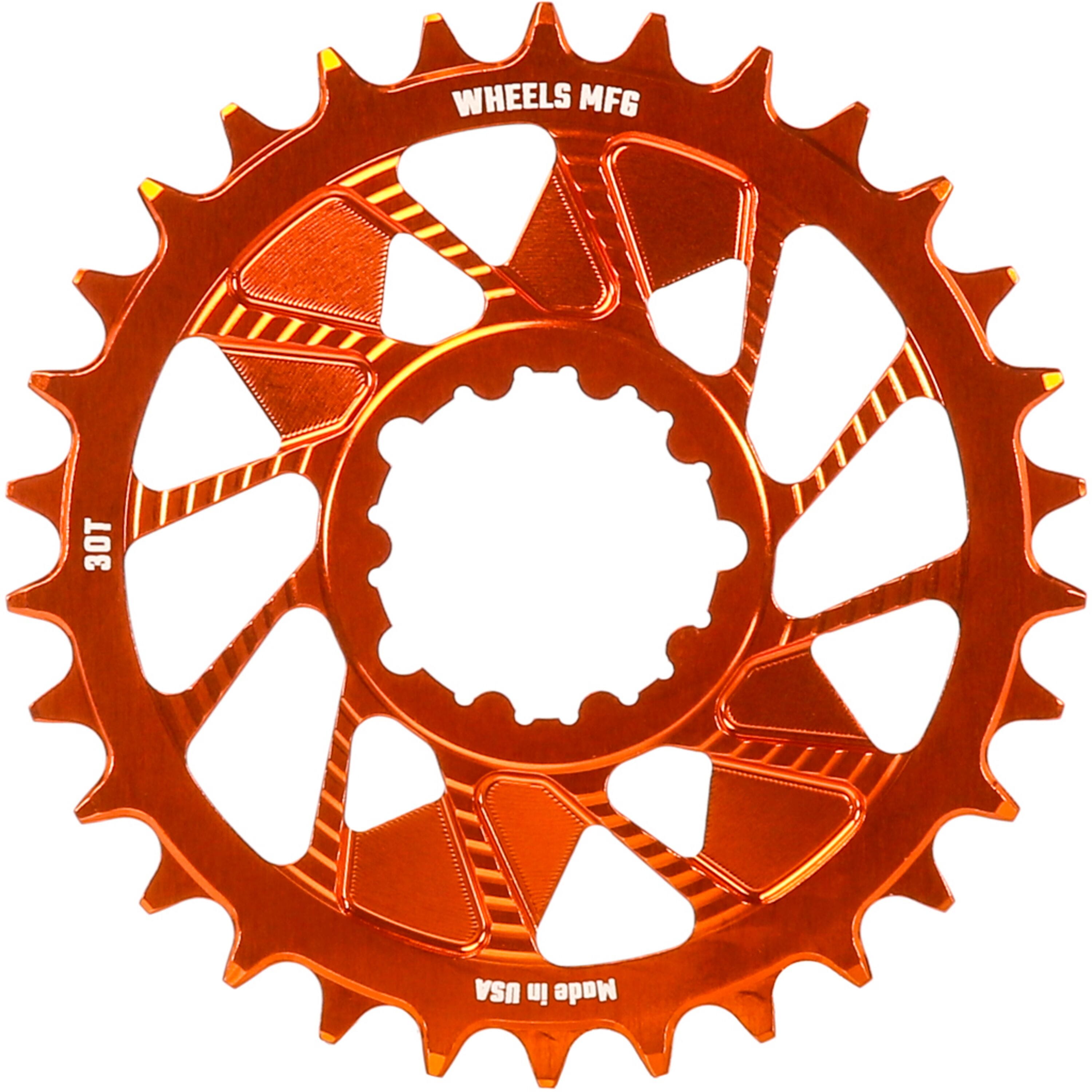 Orange, Chainring 30T, Shimano Direct Mount, 1.5mm
