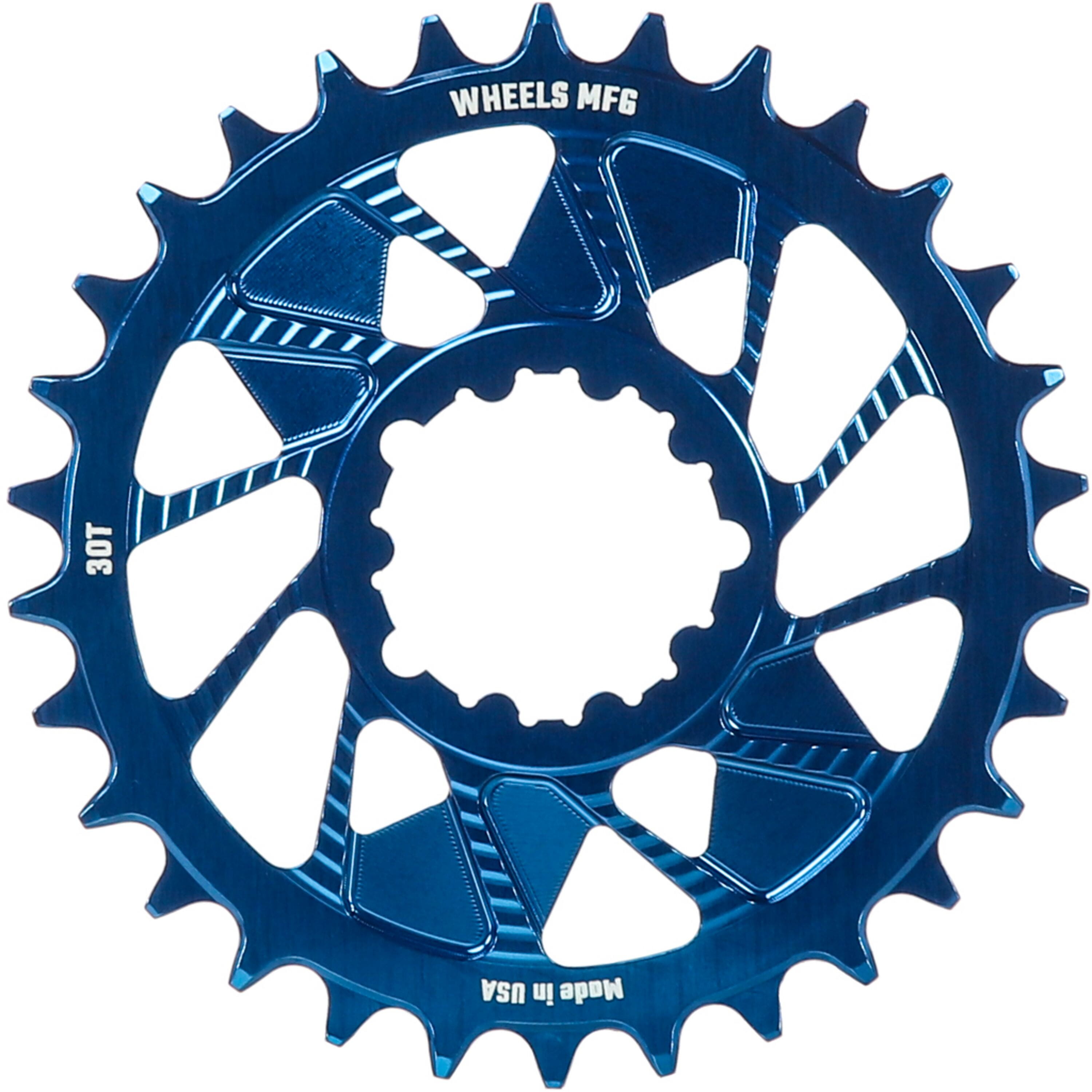 Blue, Chainring 30T, Shimano Direct Mount, 1.5mm I