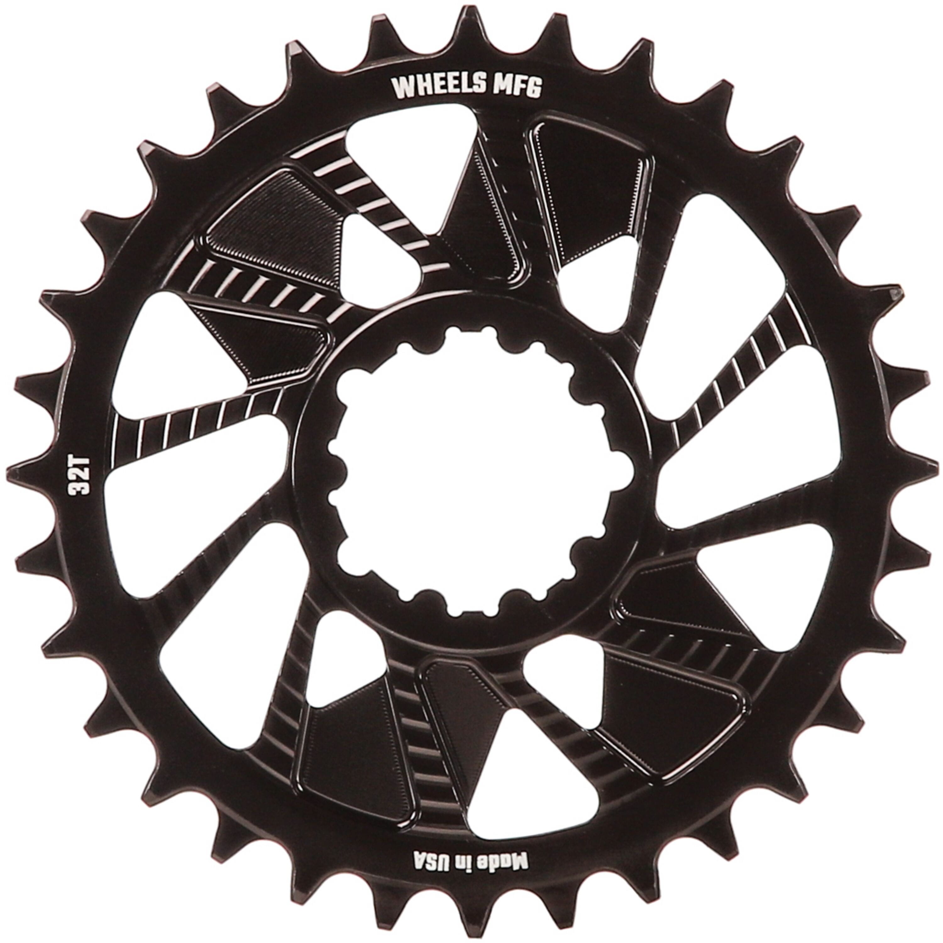 Black, Chainring 32T, Shimano Direct Mount, 1.5mm 