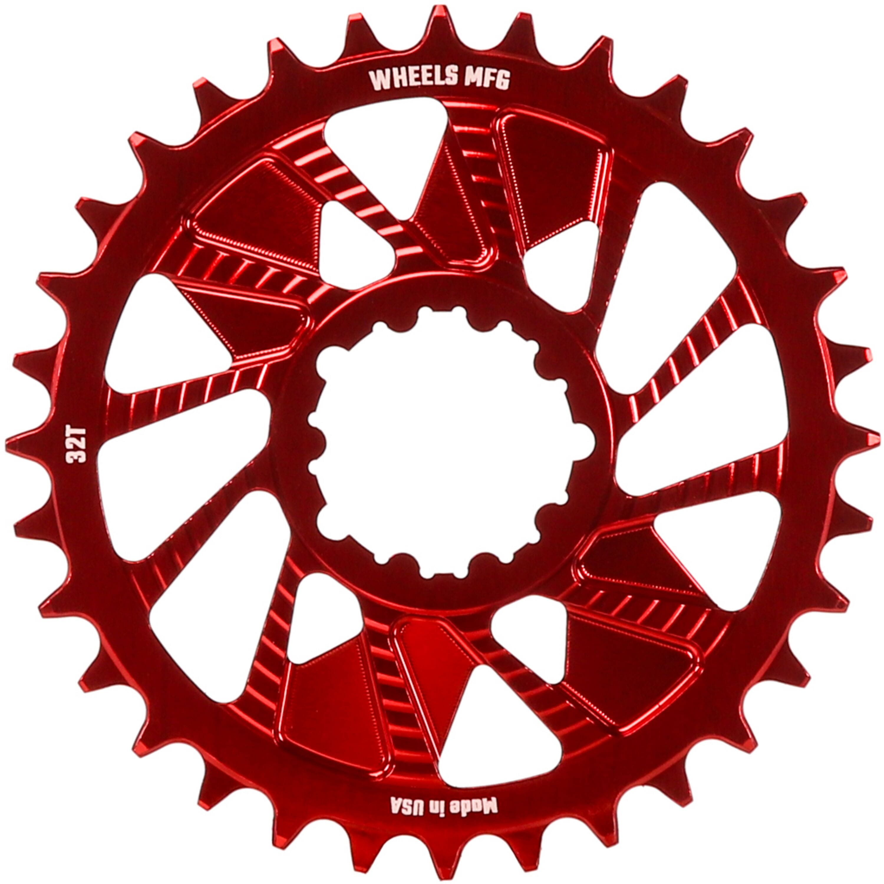 Red, Chainring 32T, Shimano Direct Mount, 1.5mm Ou