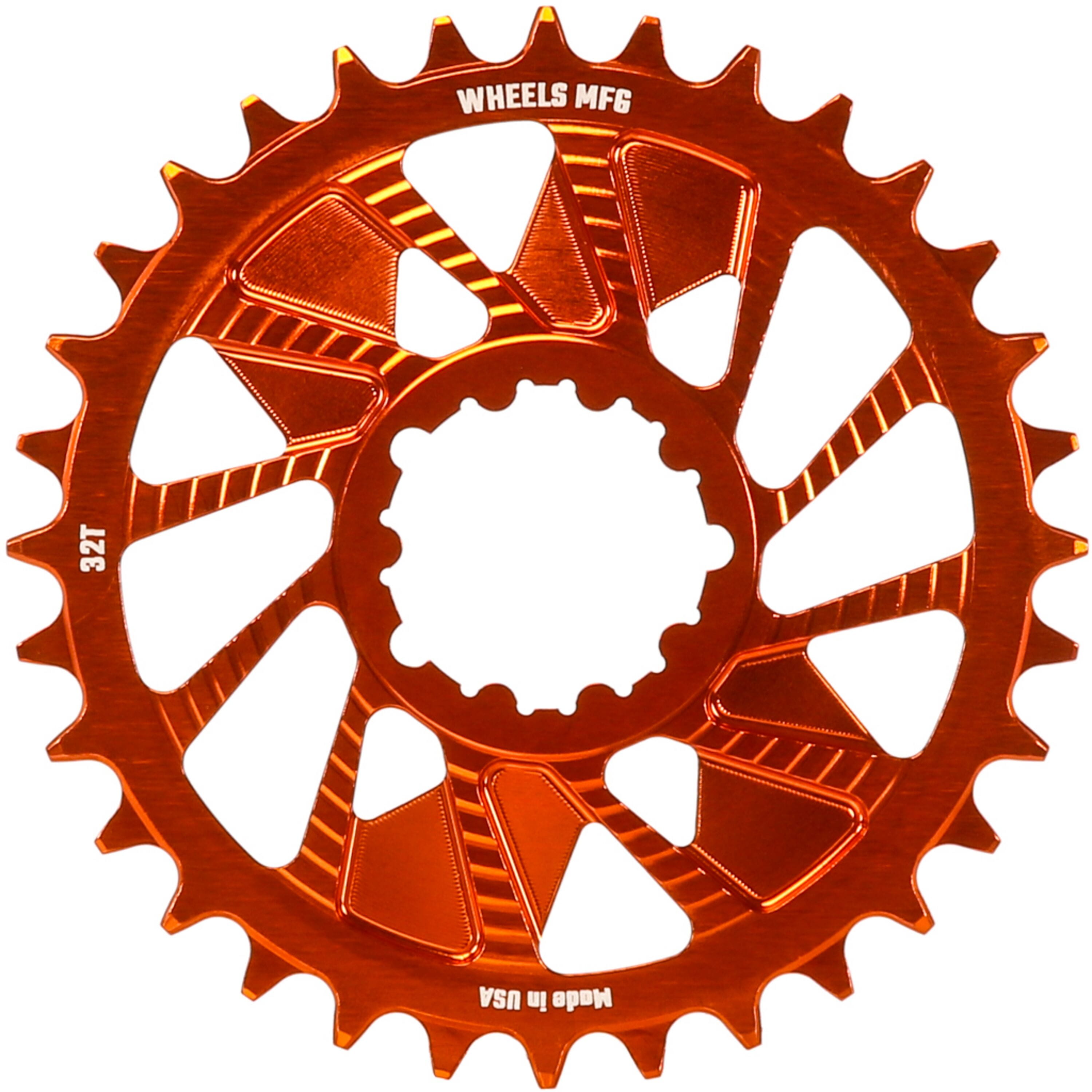 Orange, Chainring 32T, Shimano Direct Mount, 1.5mm