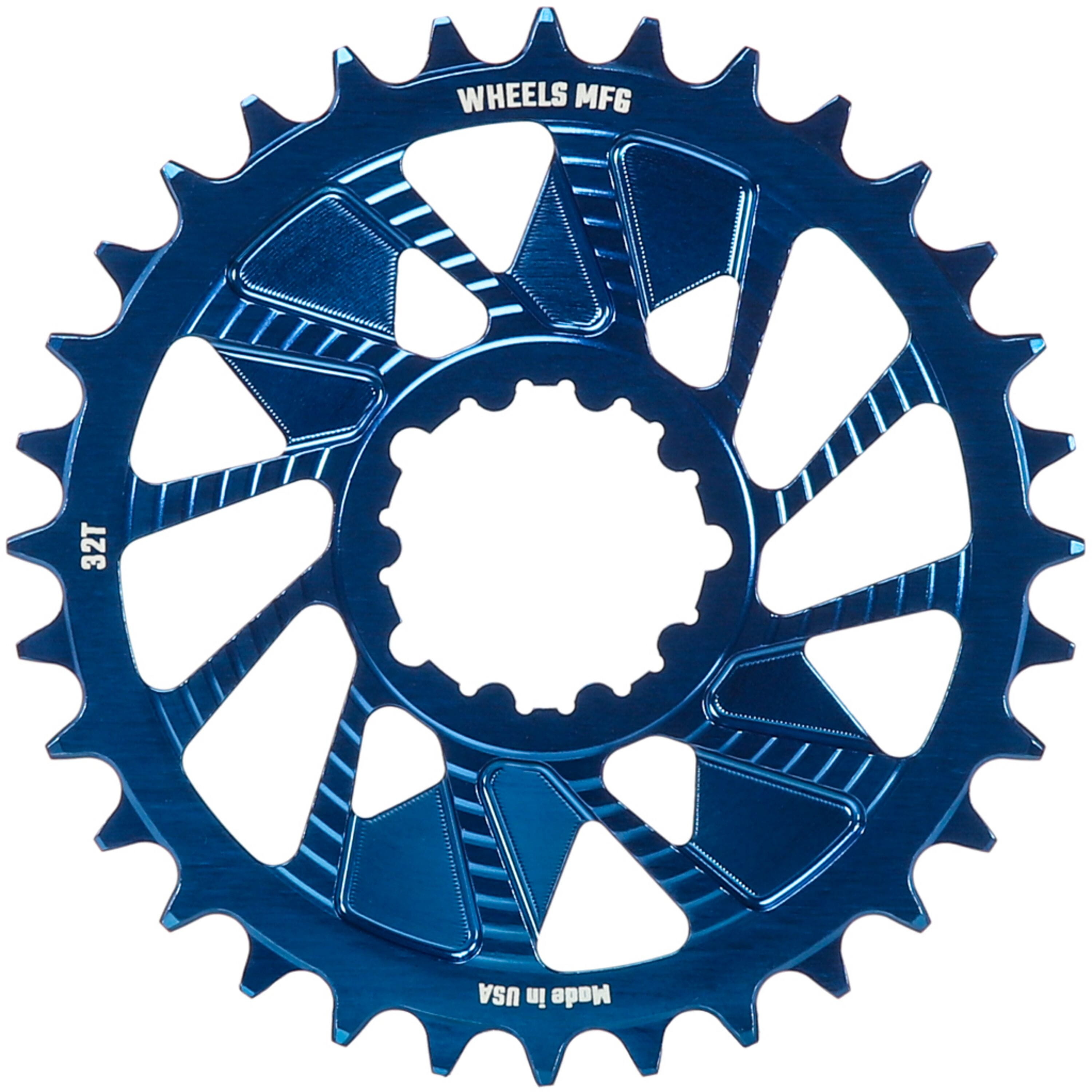Blue, Chainring 32T, Shimano Direct Mount, 1.5mm I