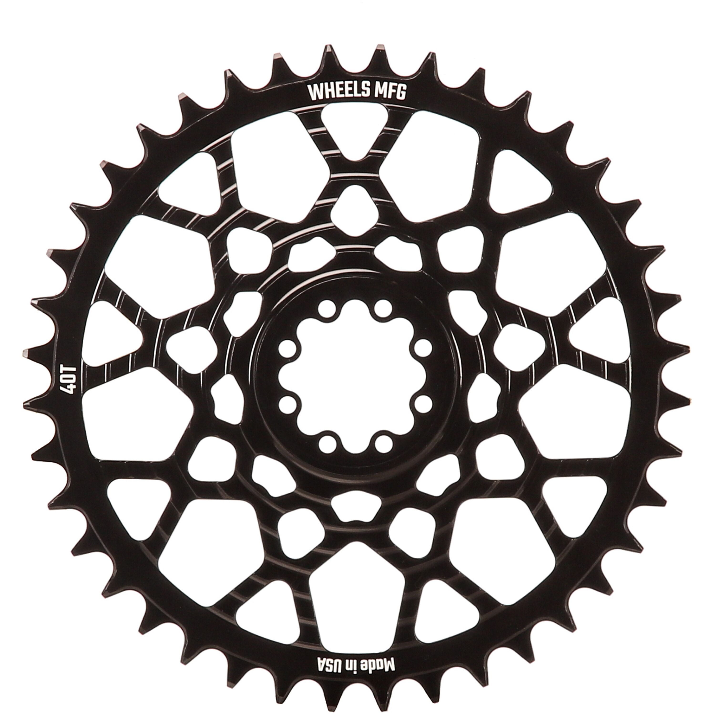 Wheels MFG Chainring - Anodized SRAM 8 Bolt, T-Typ