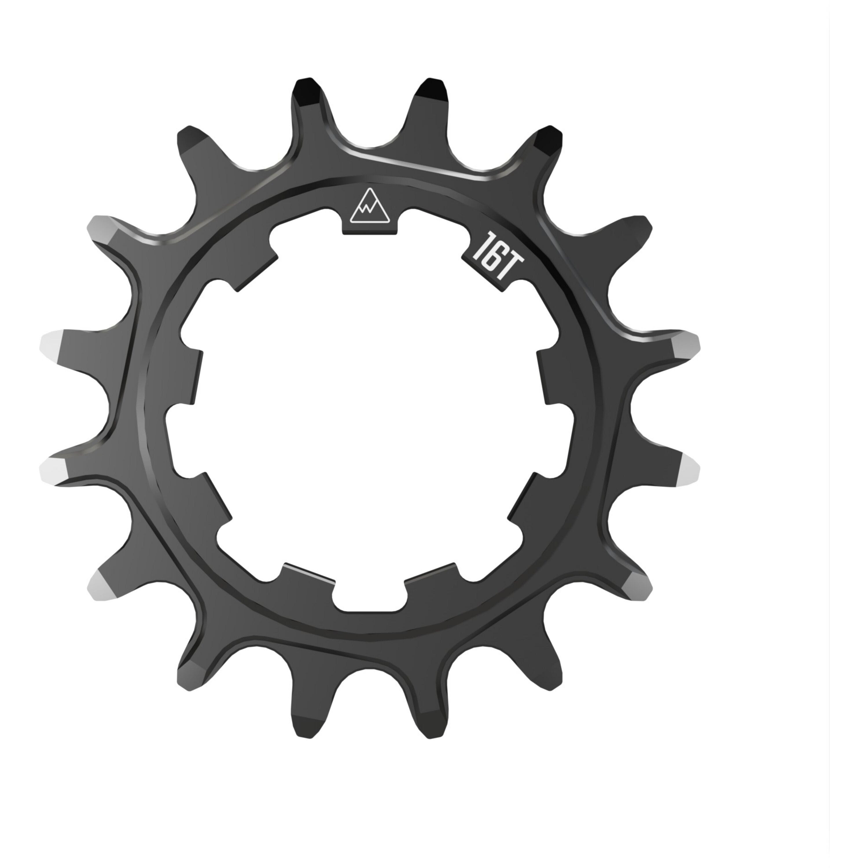 SOLO-HG, 16 Tooth Single Speed Cog, Black