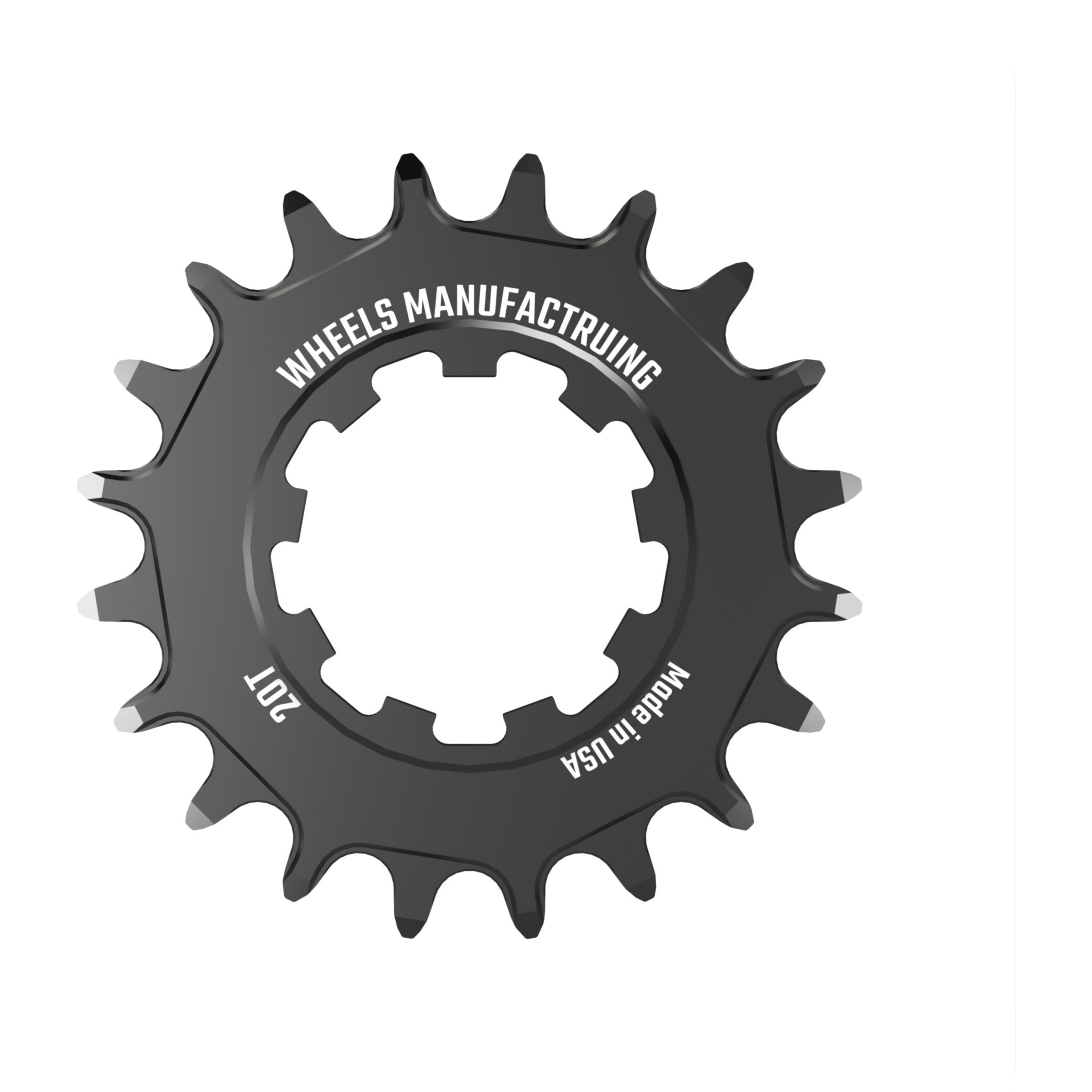 SOLO-HG, 20 Tooth Single Speed Cog, Black