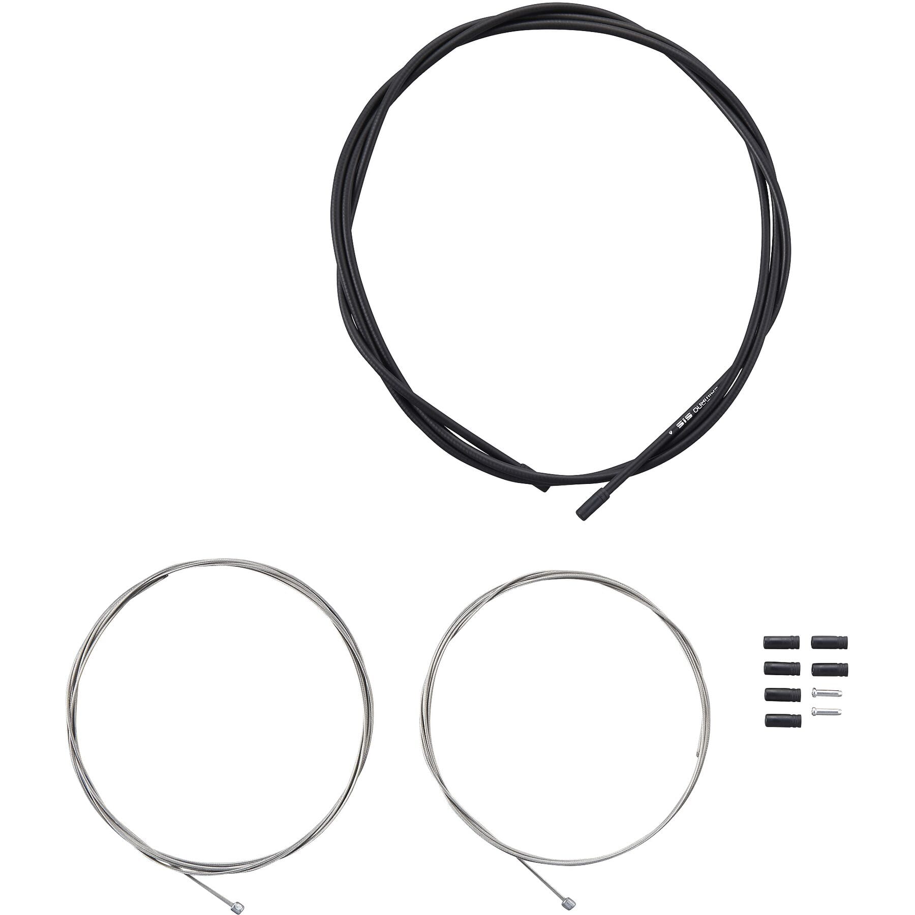 Road gear cable set, steel inner wire, SIS outer a