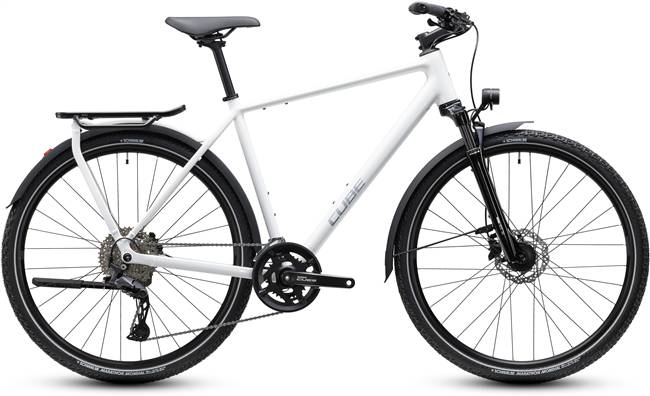 Cube Kathmandu Pro metallicwhitenchrome
