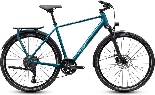 Cube Kathmandu EXC metallicpetrolnsea