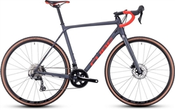 CUBE CROSS RACE PRO GREY/RED 2023