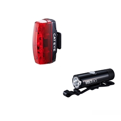 Cateye Volt 80/Rapid Micro Rechargeable Light Set