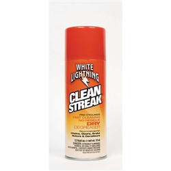 White lightning Clean Streak 12oz Aerosol