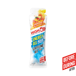 High5 Gel Aqua Caffeine Hit Box of 20
